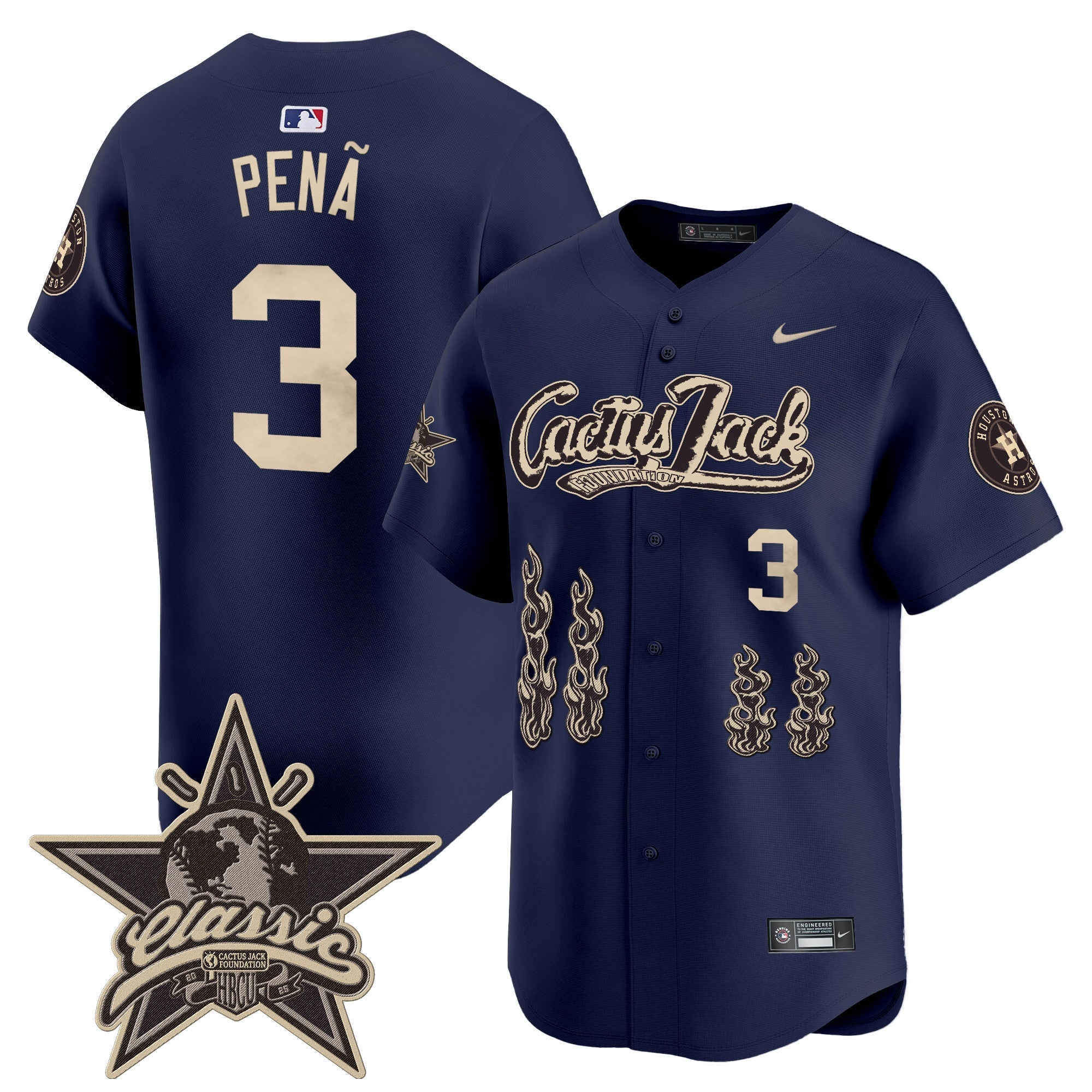 Men’s Houston Cactus Jack 2025 Vapor Premier Limited Jersey