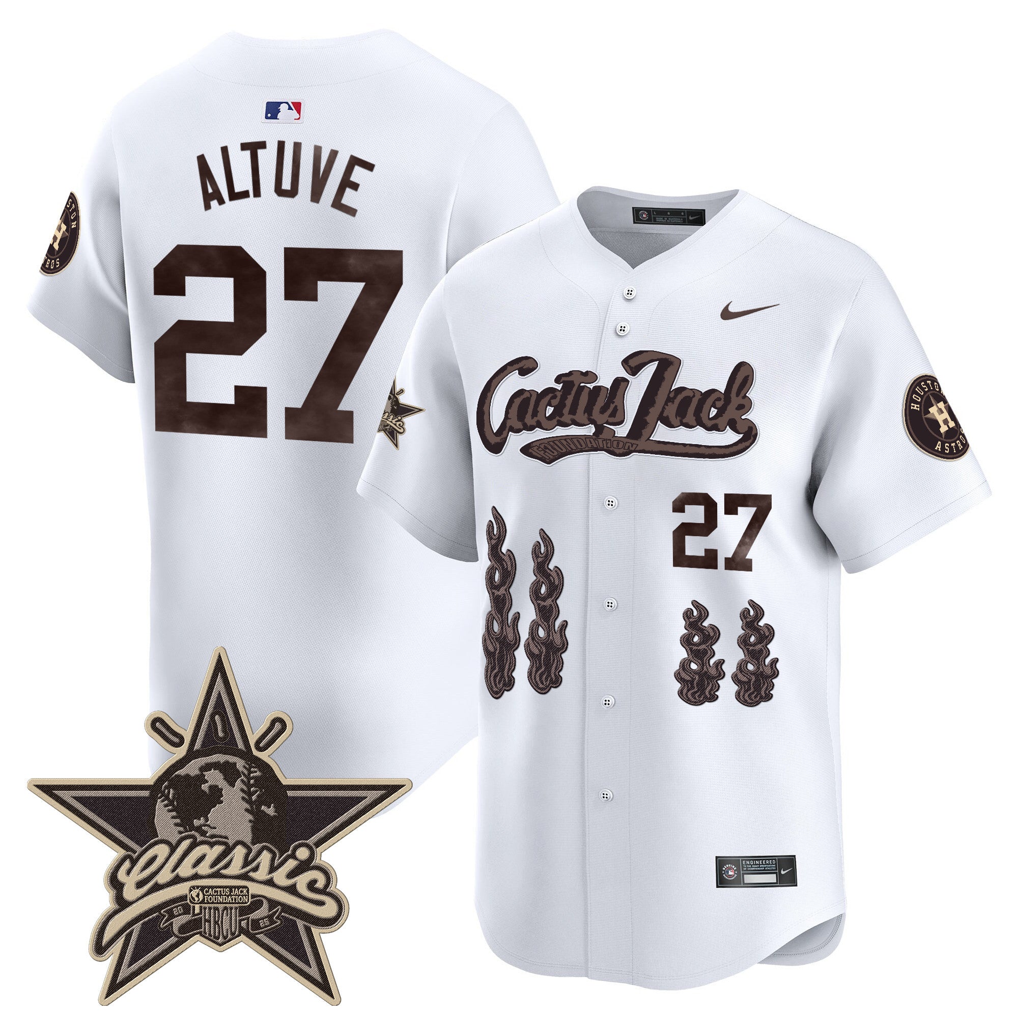 Men’s Houston Cactus Jack 2025 Vapor Premier Limited Jersey
