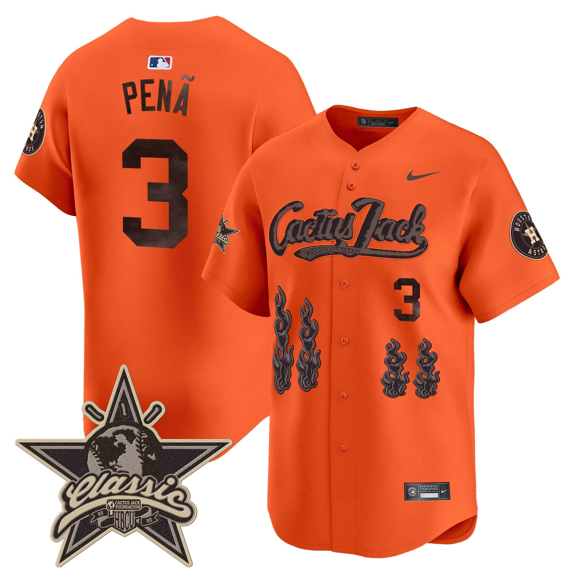 Men’s Houston Cactus Jack 2025 Vapor Premier Limited Jersey