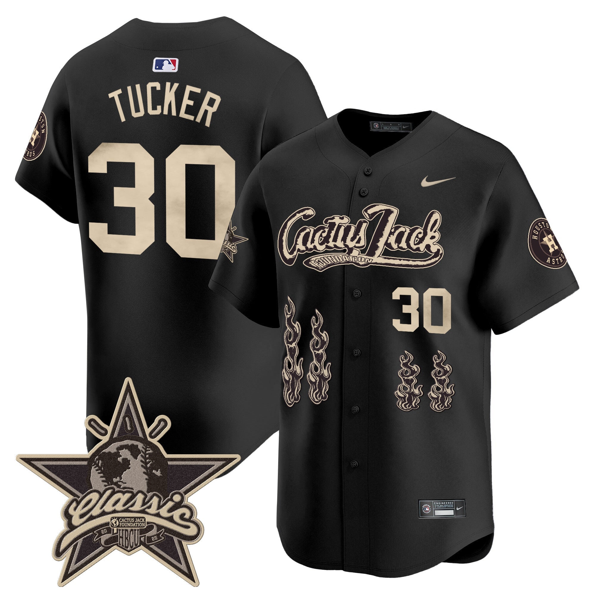 Men’s Houston Cactus Jack 2025 Vapor Premier Limited Jersey