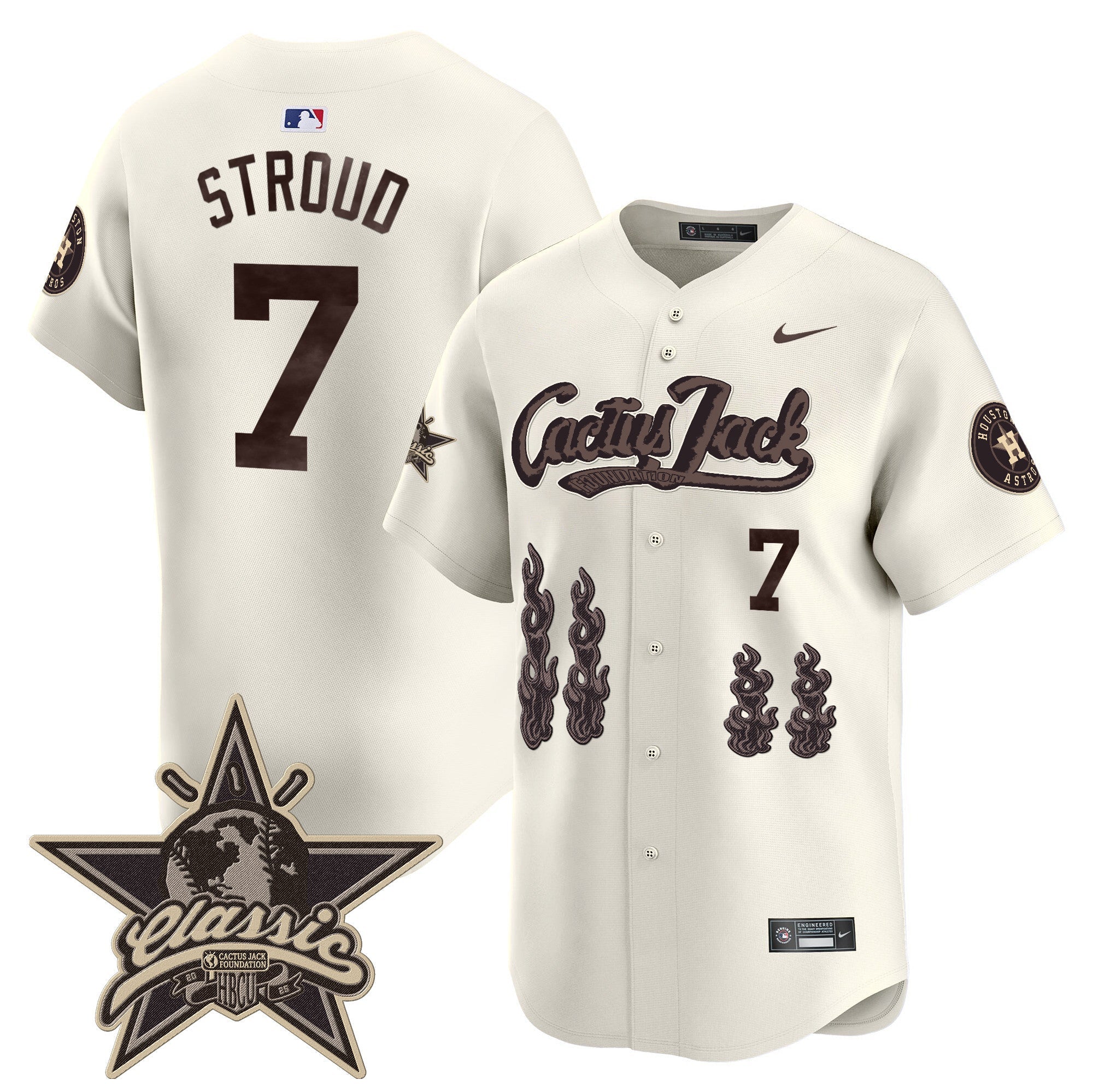 Men’s Houston Cactus Jack 2025 Vapor Premier Limited Jersey