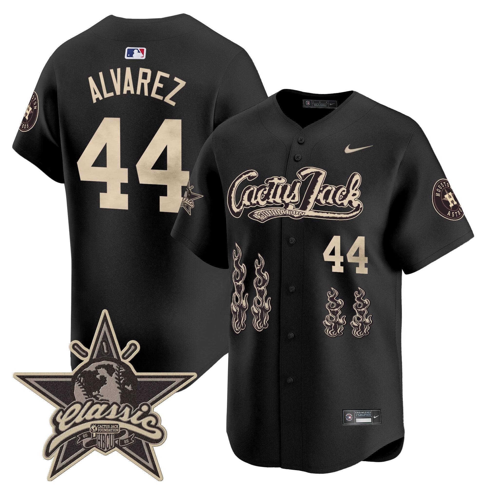 Men’s Houston Cactus Jack 2025 Vapor Premier Limited Jersey