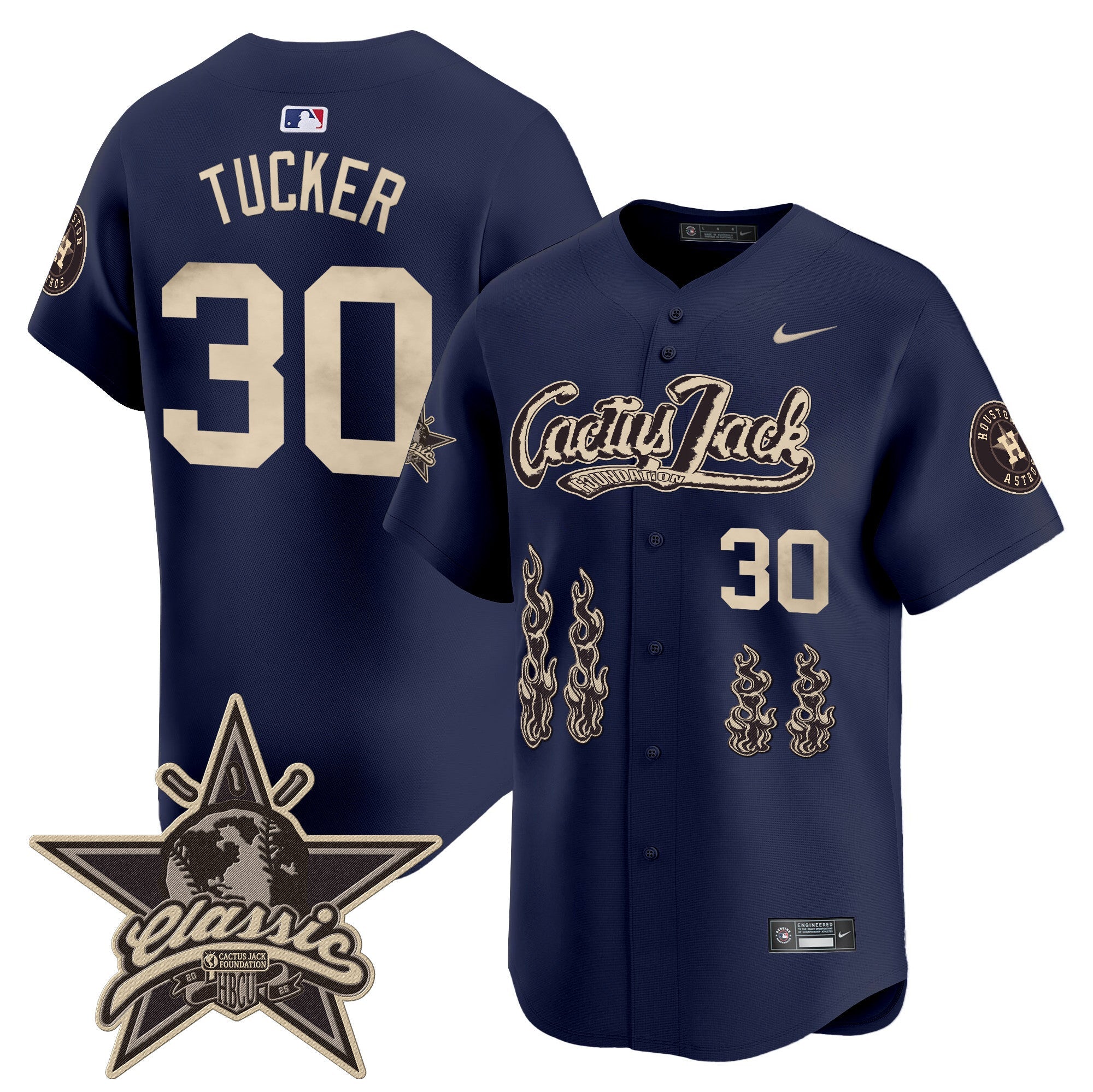 Men’s Houston Cactus Jack 2025 Vapor Premier Limited Jersey