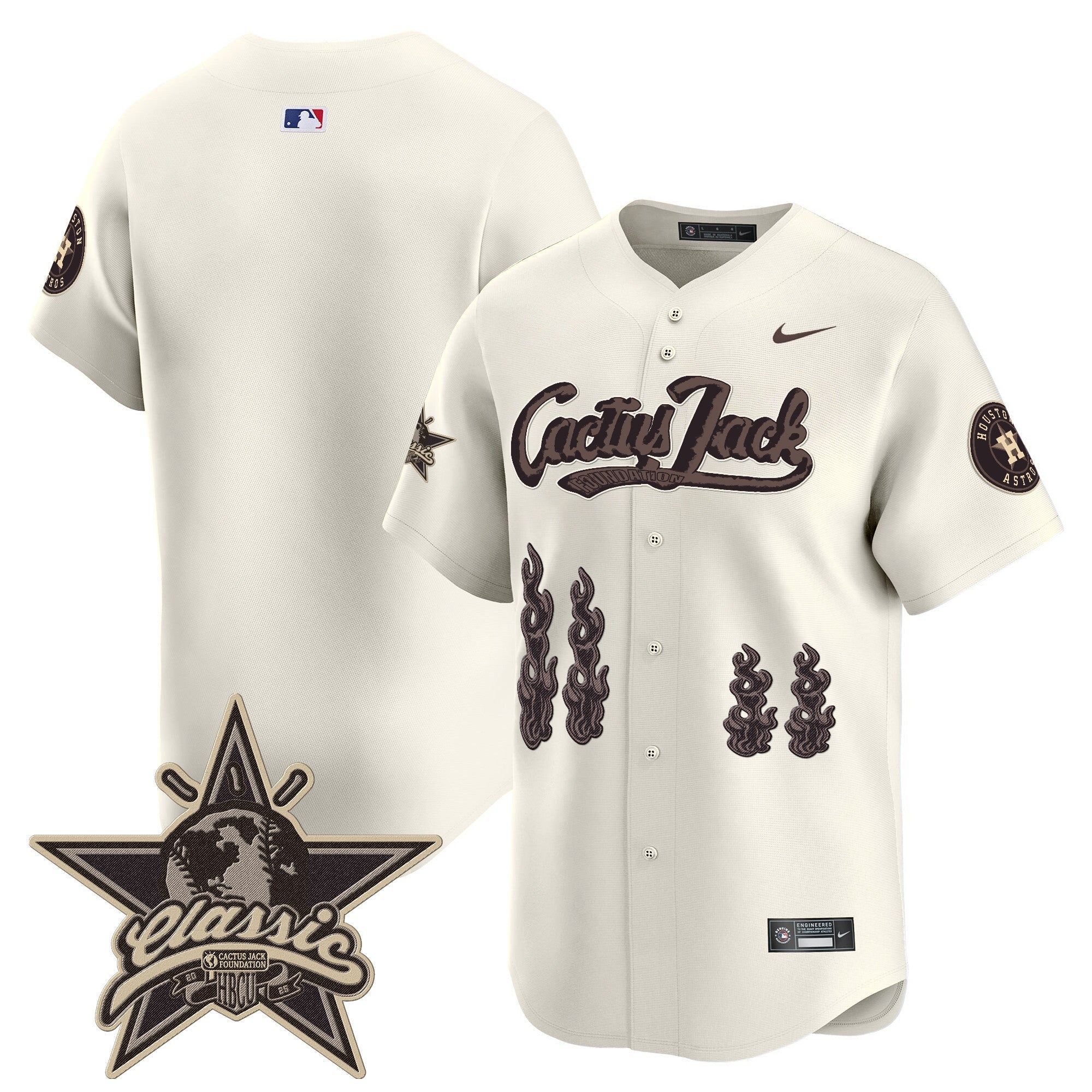 Men’s Houston Cactus Jack 2025 Vapor Premier Limited Jersey