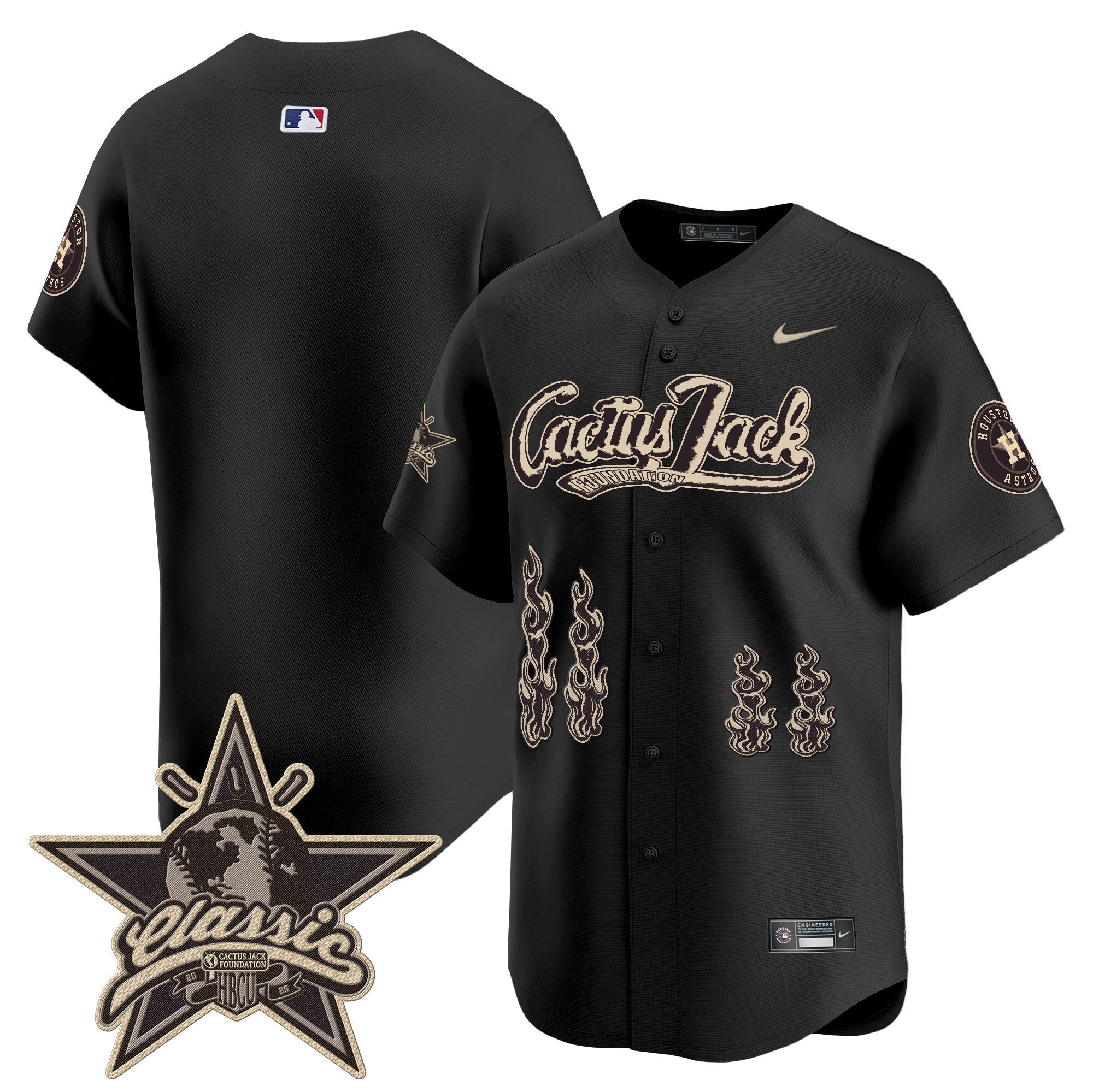 Men’s Houston Cactus Jack 2025 Vapor Premier Limited Jersey