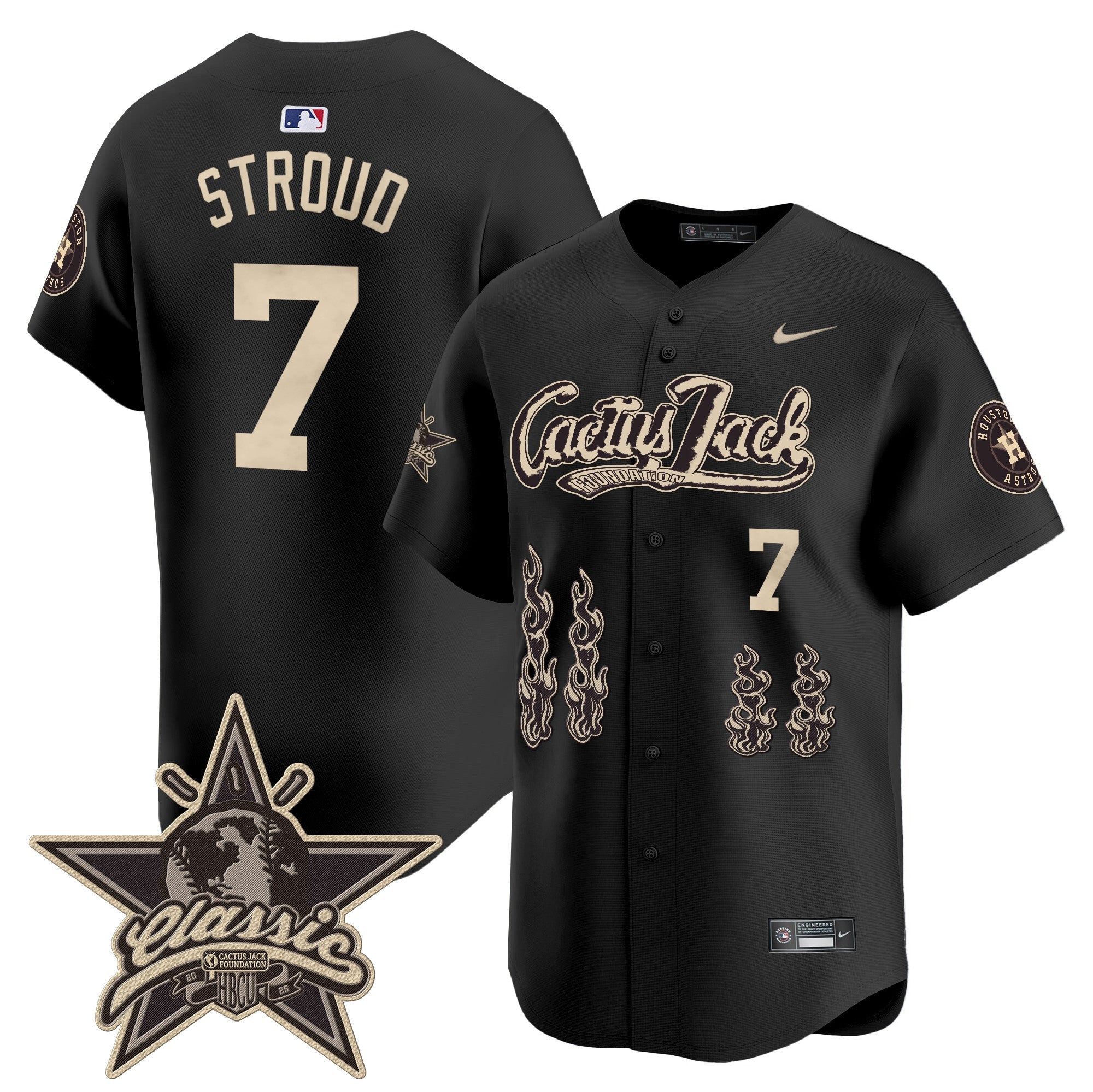 Men’s Houston Cactus Jack 2025 Vapor Premier Limited Jersey