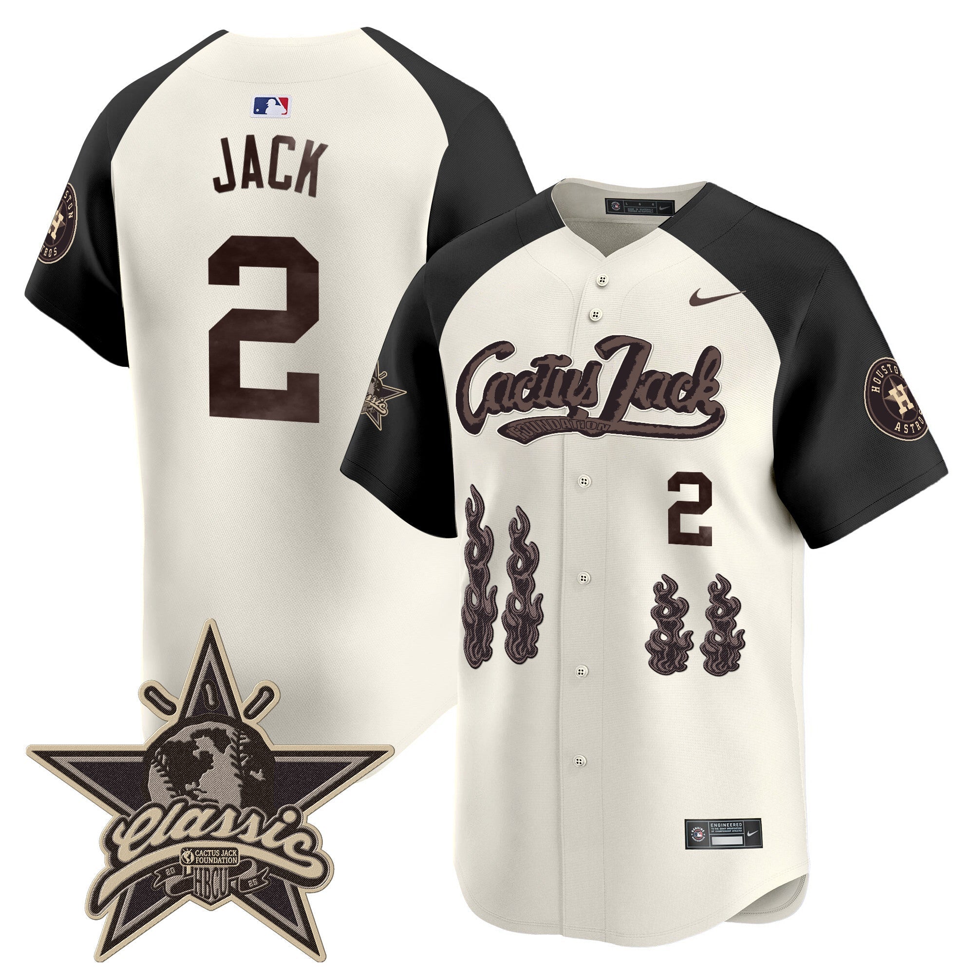 Men’s Houston Cactus Jack 2025 Vapor Premier Limited Jersey