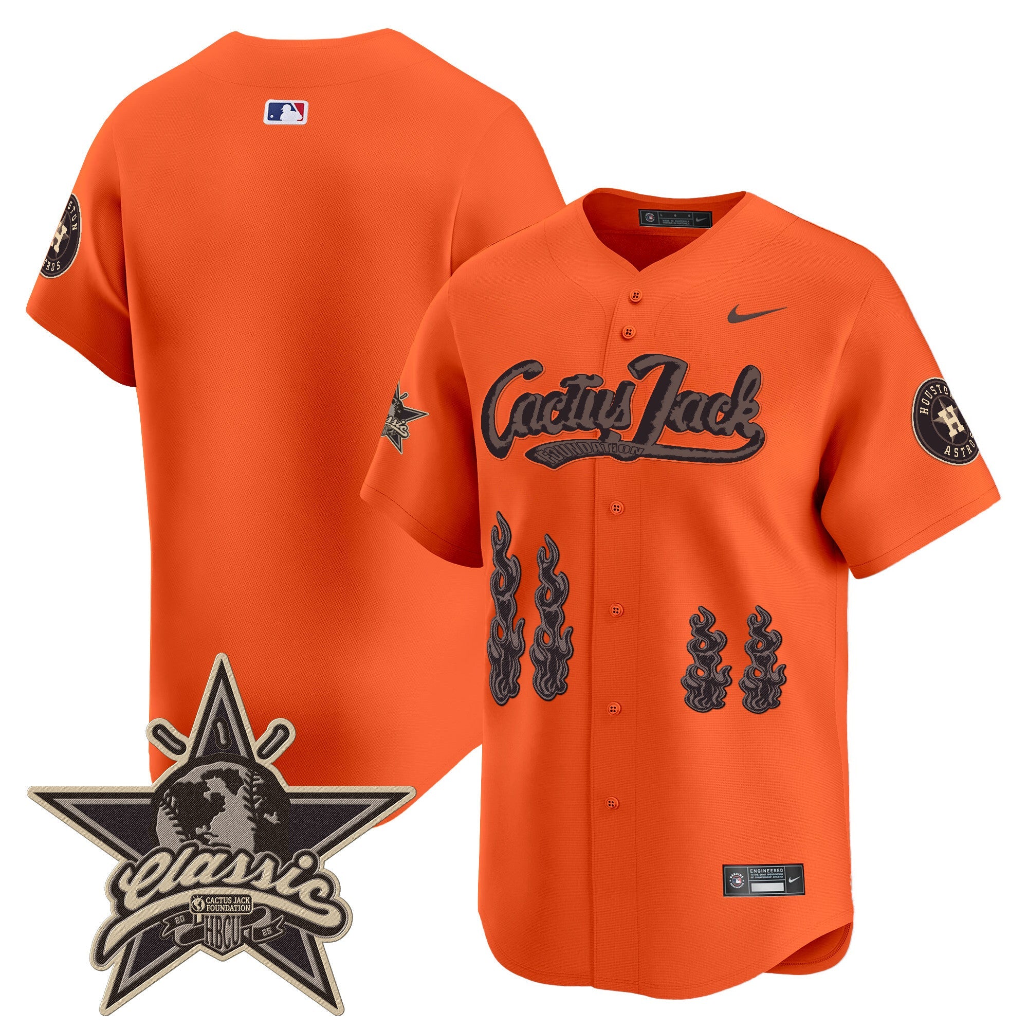 Men’s Houston Cactus Jack 2025 Vapor Premier Limited Jersey