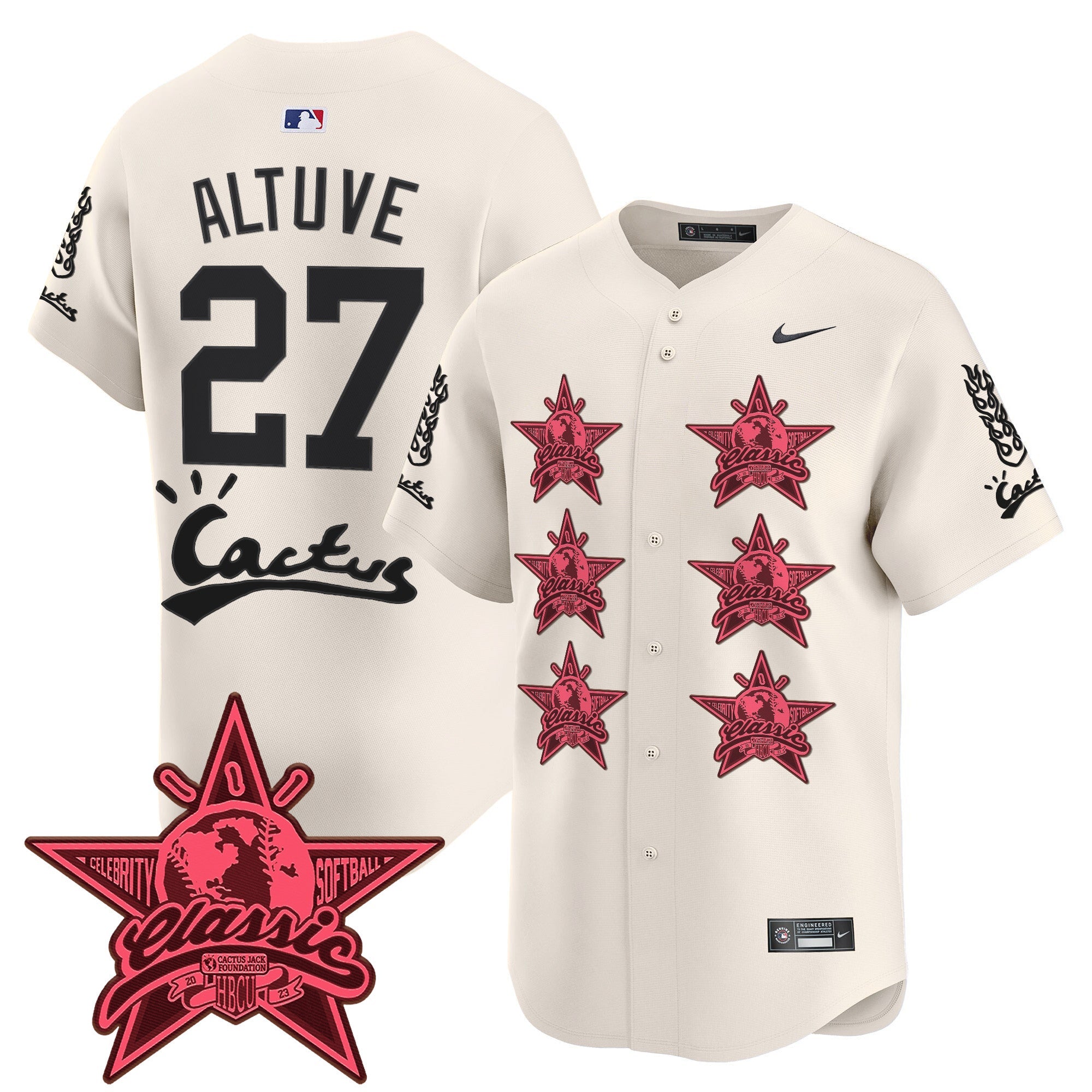 Men’s Houston Cactus Jack 2025 Vapor Premier Limited Jersey V2