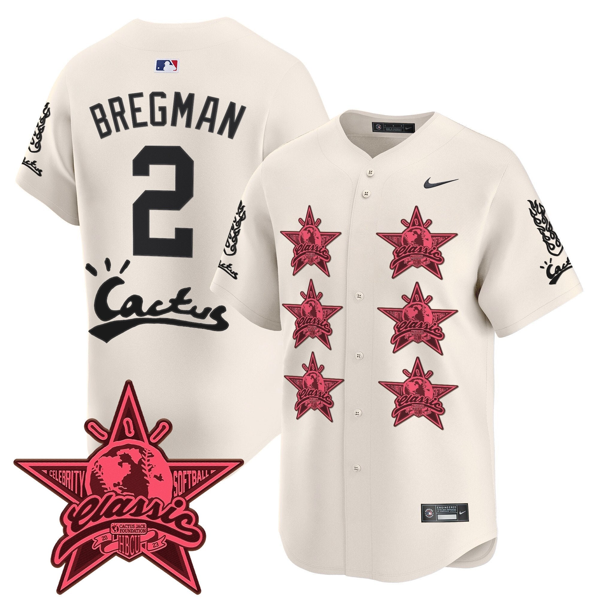 Men’s Houston Cactus Jack 2025 Vapor Premier Limited Jersey V2