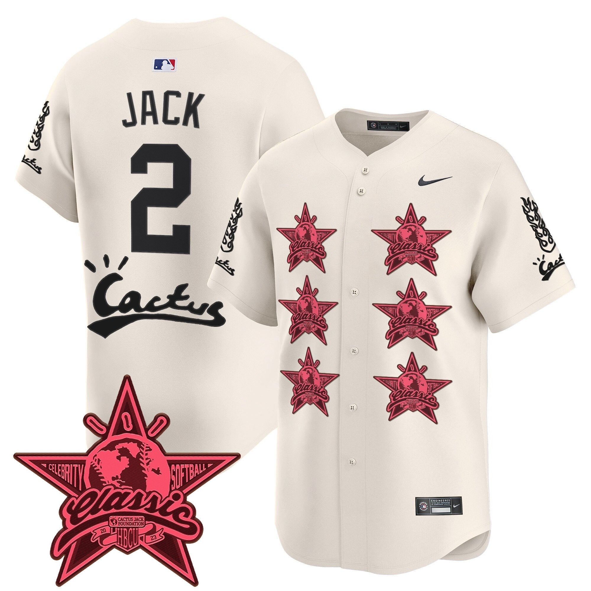 Men’s Houston Cactus Jack 2025 Vapor Premier Limited Jersey V2