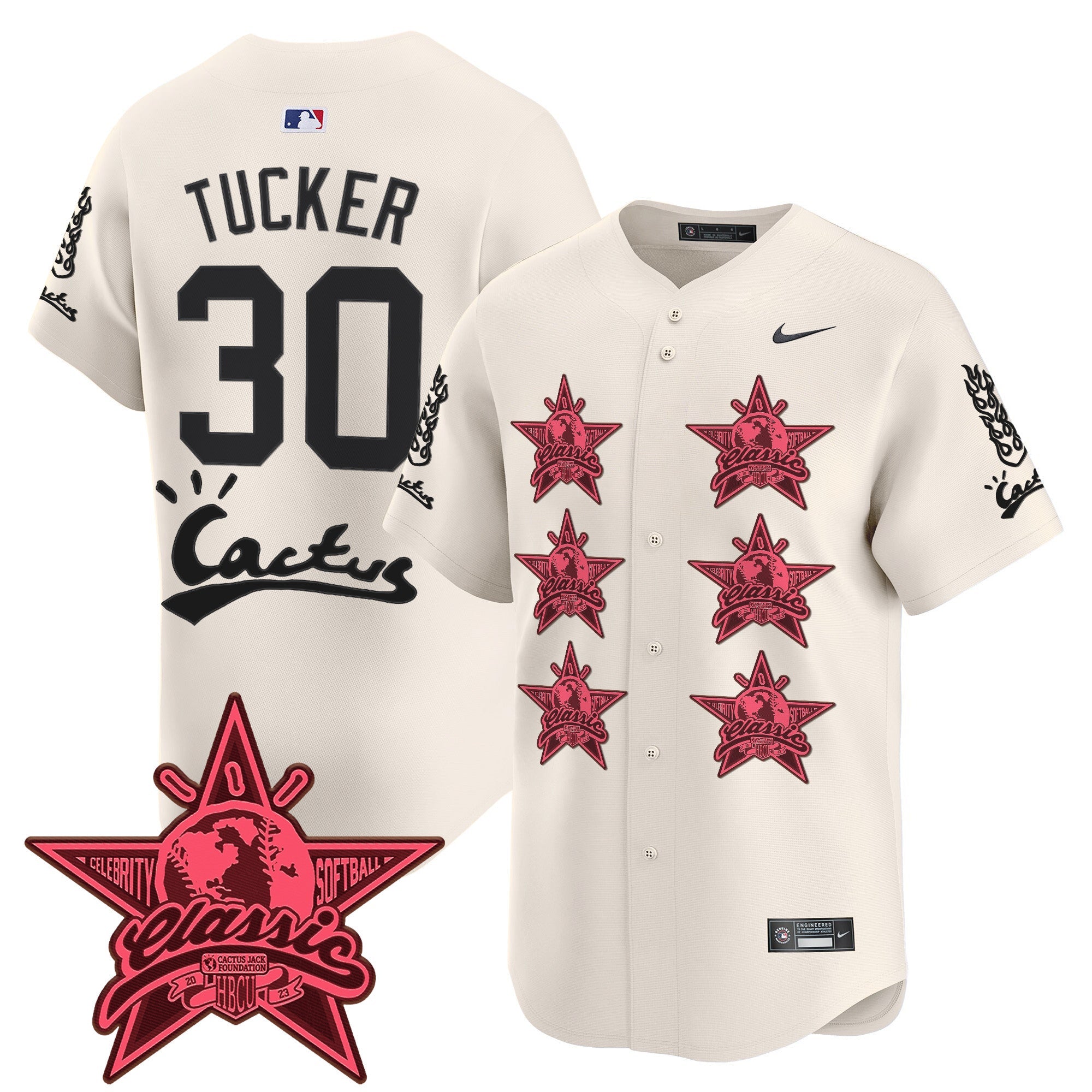 Men’s Houston Cactus Jack 2025 Vapor Premier Limited Jersey V2