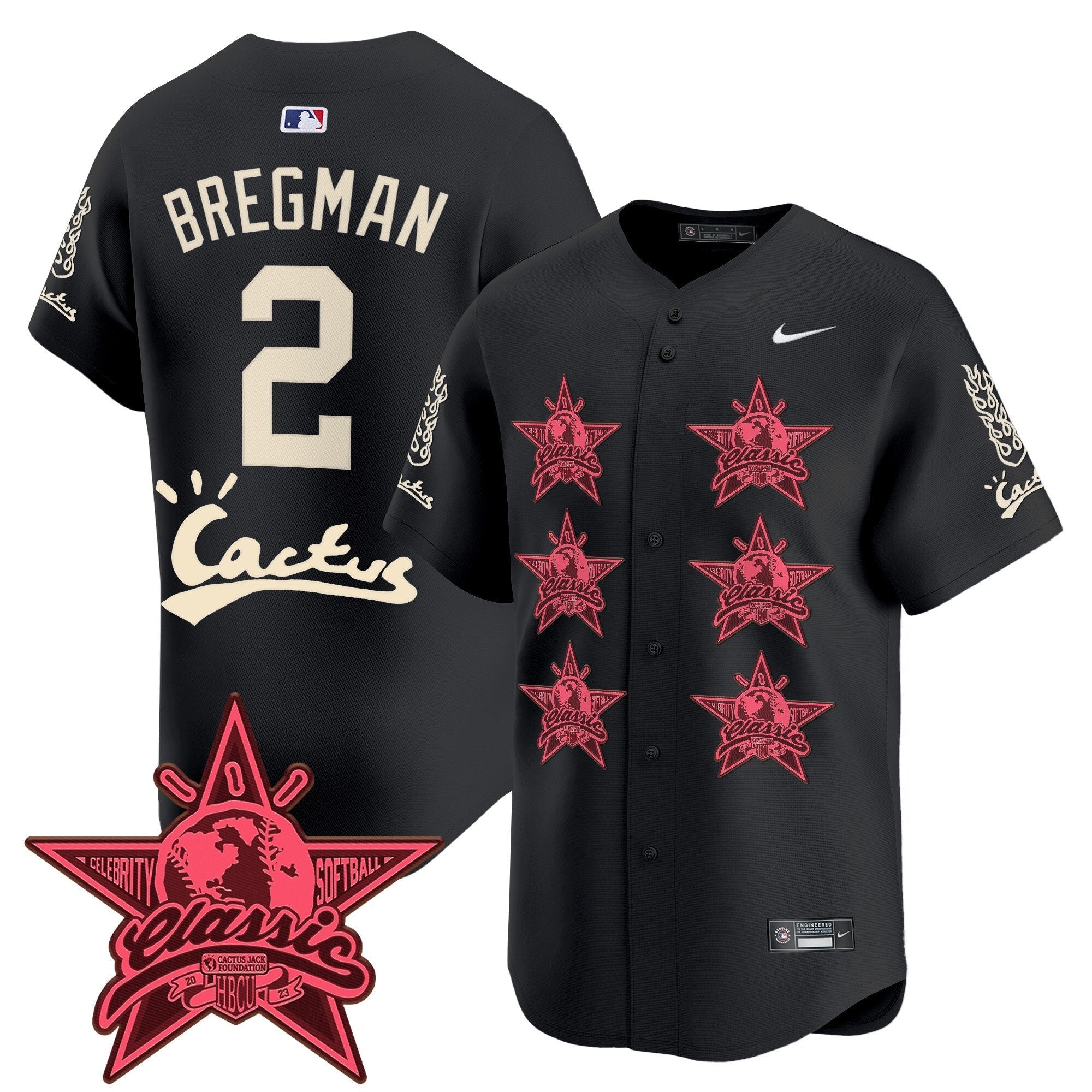 Men’s Houston Cactus Jack 2025 Vapor Premier Limited Jersey V2