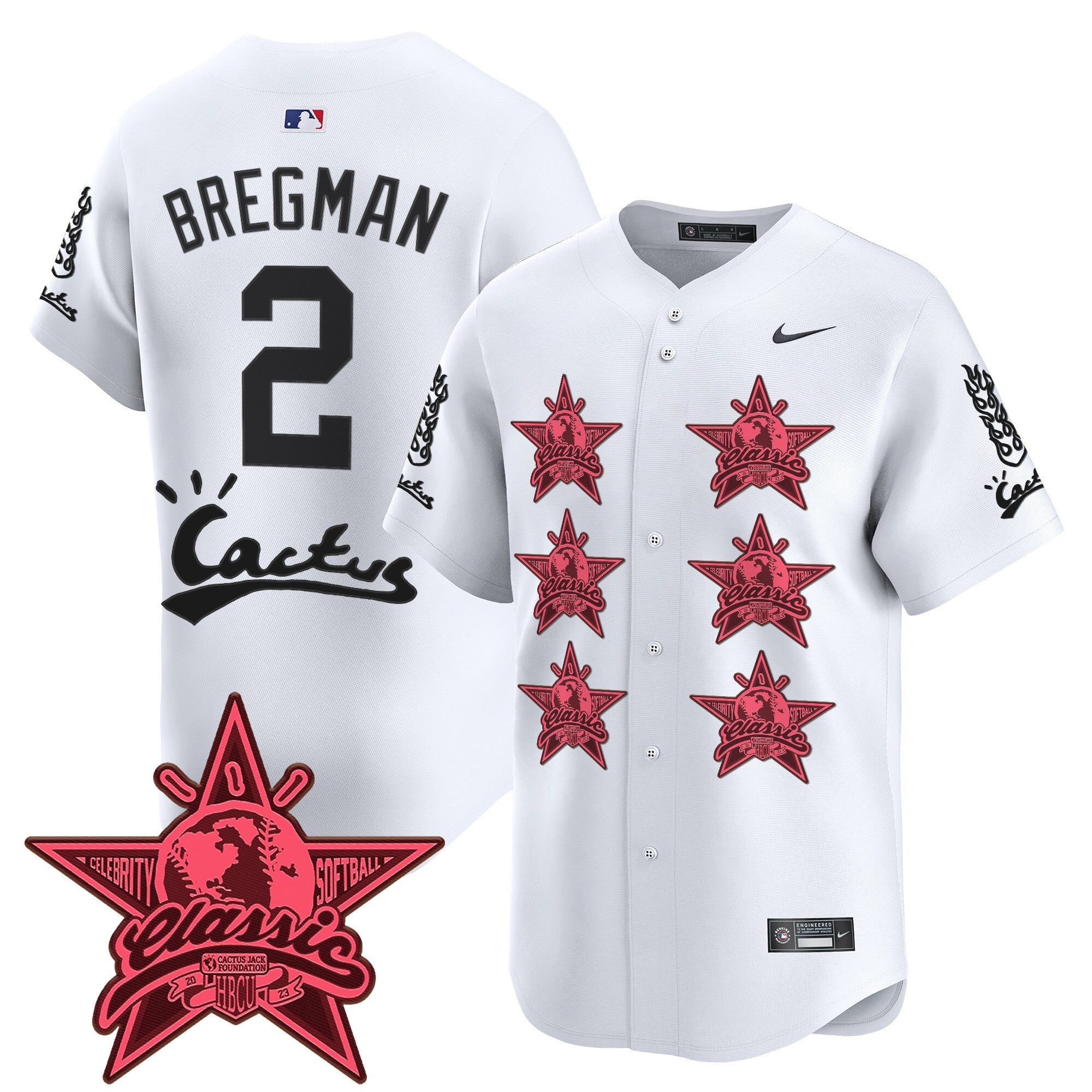 Men’s Houston Cactus Jack 2025 Vapor Premier Limited Jersey V2