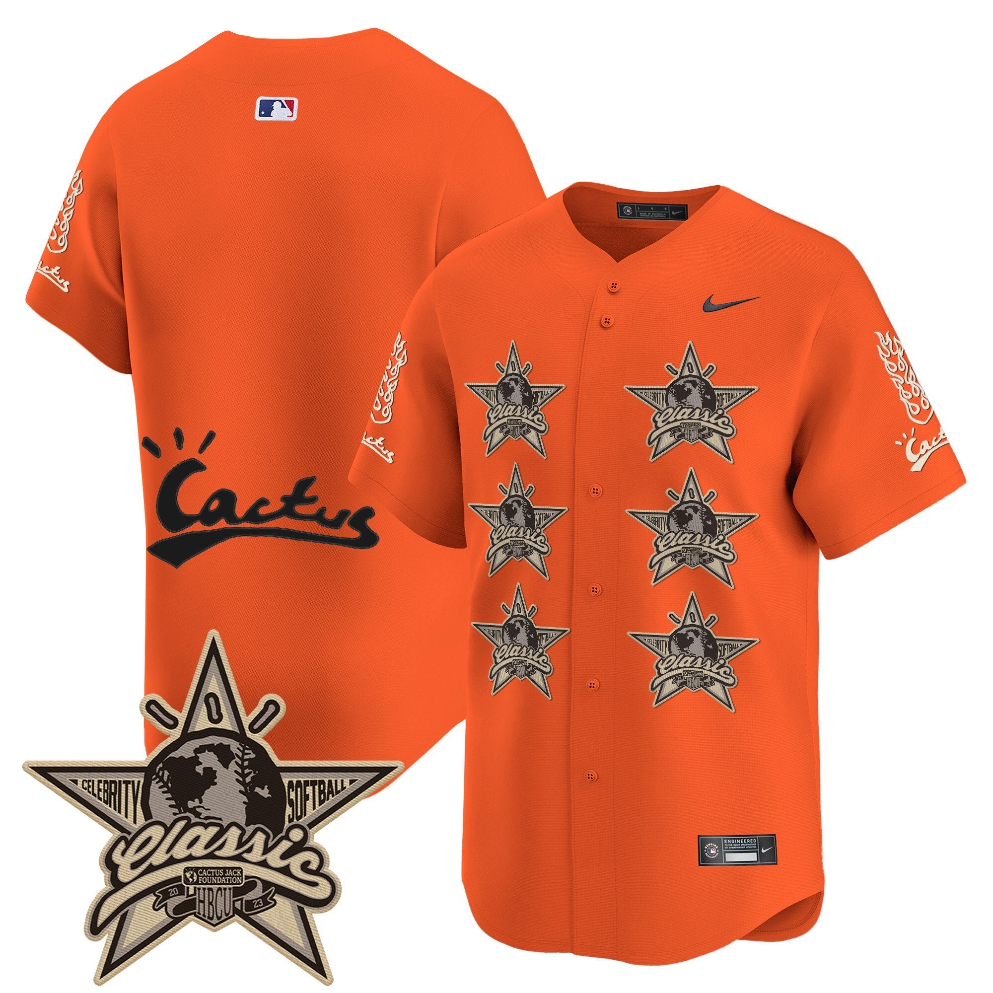 Men’s Houston Cactus Jack 2025 Vapor Premier Limited Jersey V2