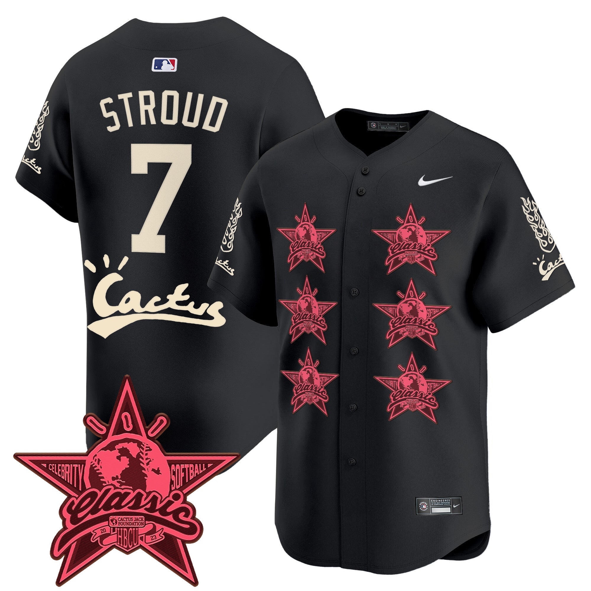 Men’s Houston Cactus Jack 2025 Vapor Premier Limited Jersey V2