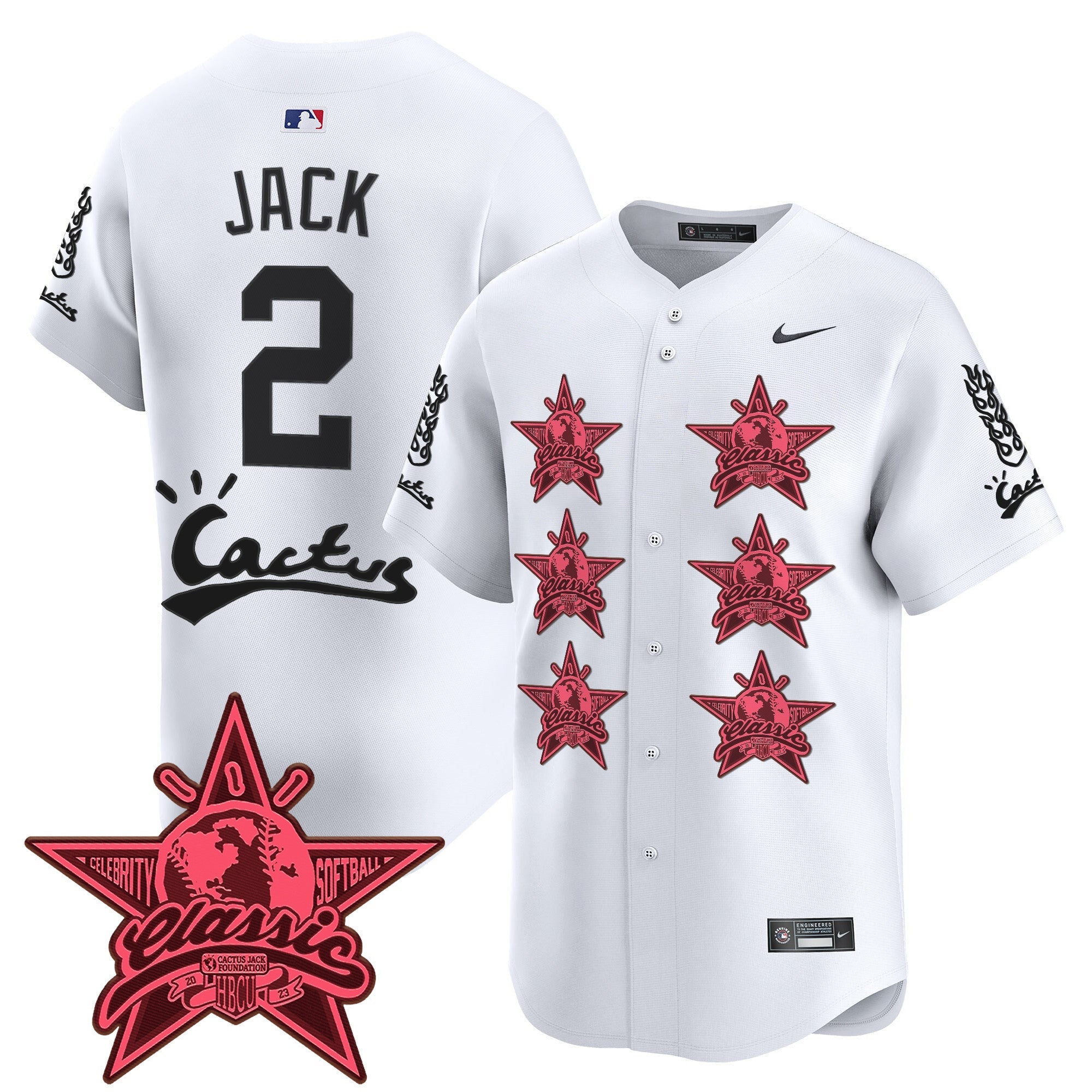 Men’s Houston Cactus Jack 2025 Vapor Premier Limited Jersey V2