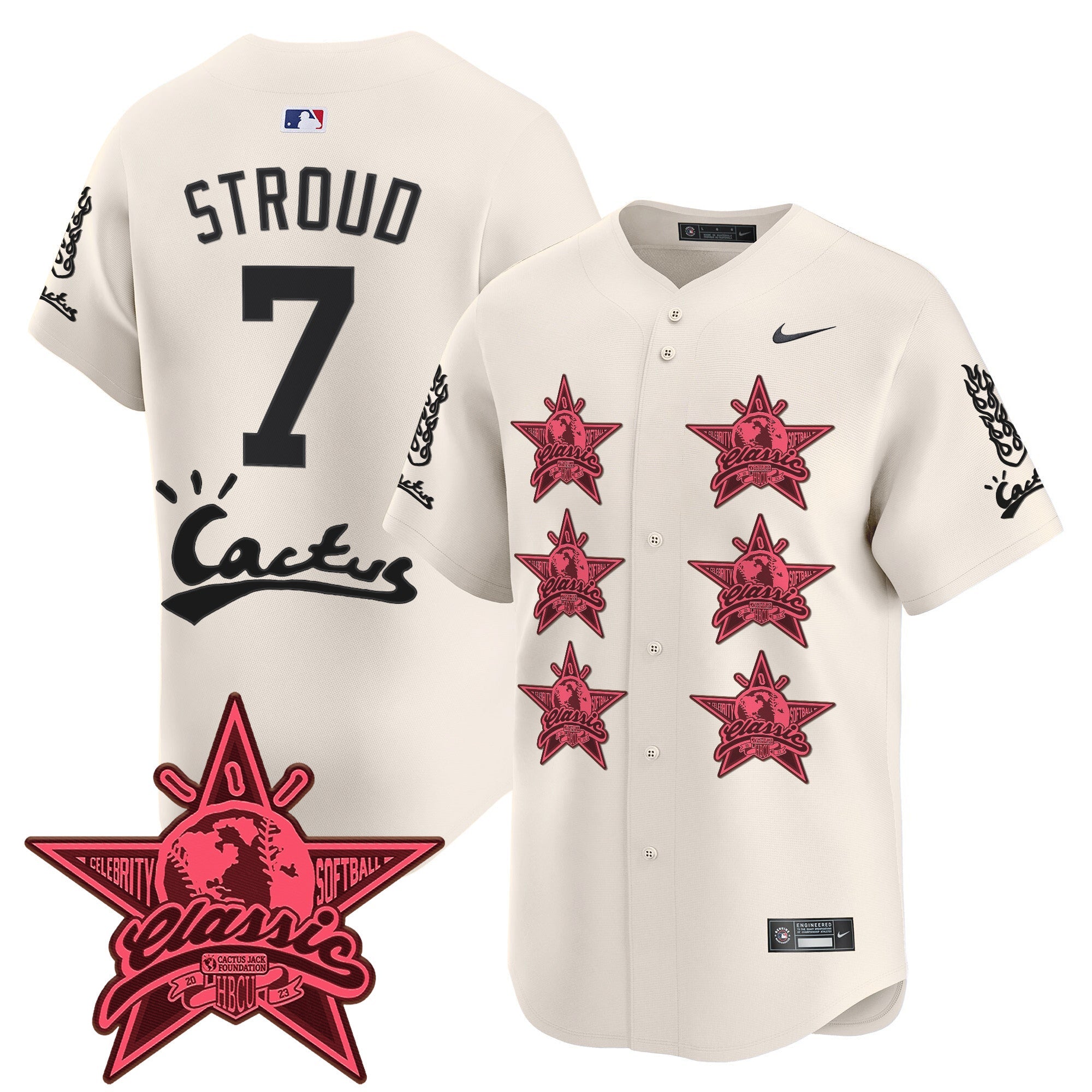 Men’s Houston Cactus Jack 2025 Vapor Premier Limited Jersey V2