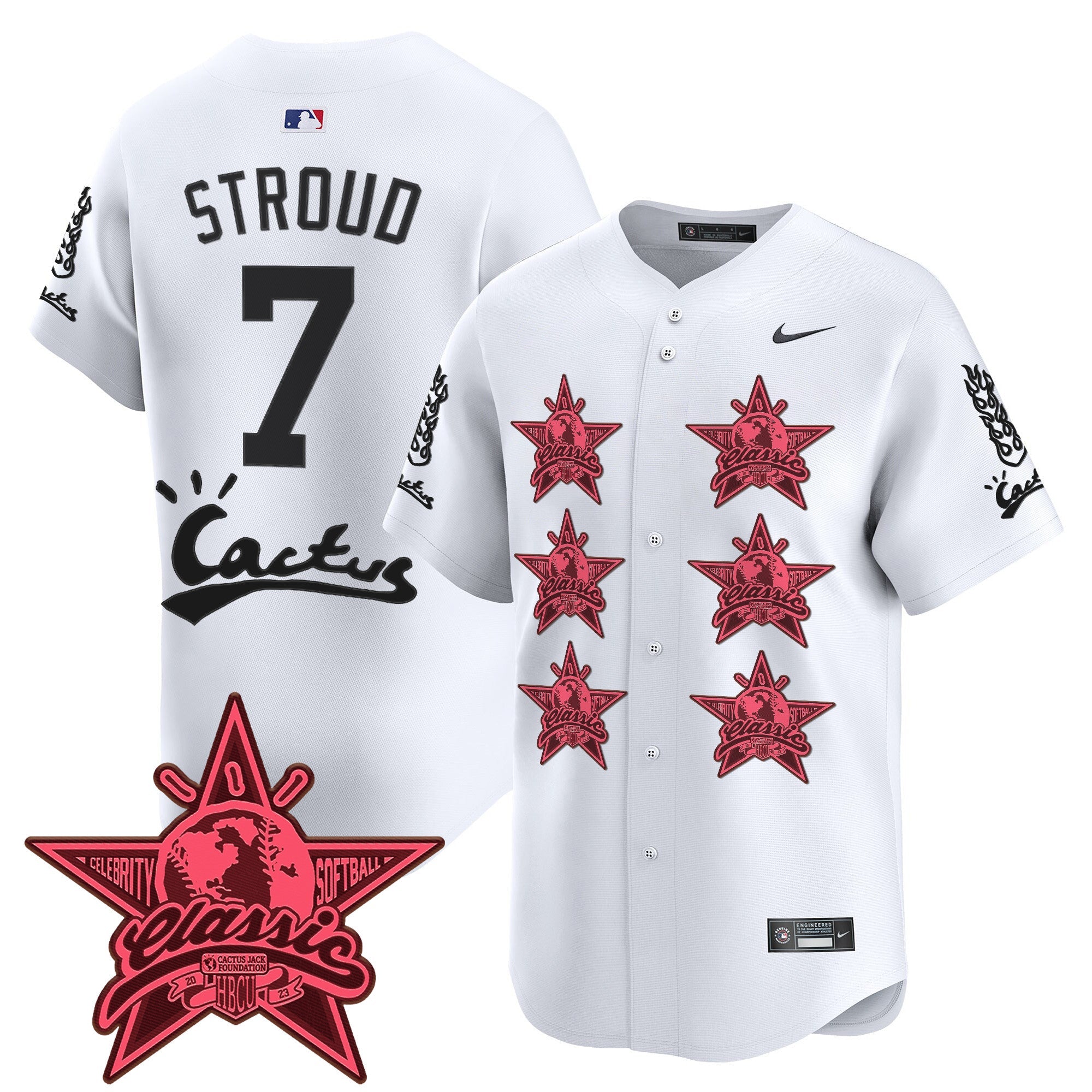 Men’s Houston Cactus Jack 2025 Vapor Premier Limited Jersey V2