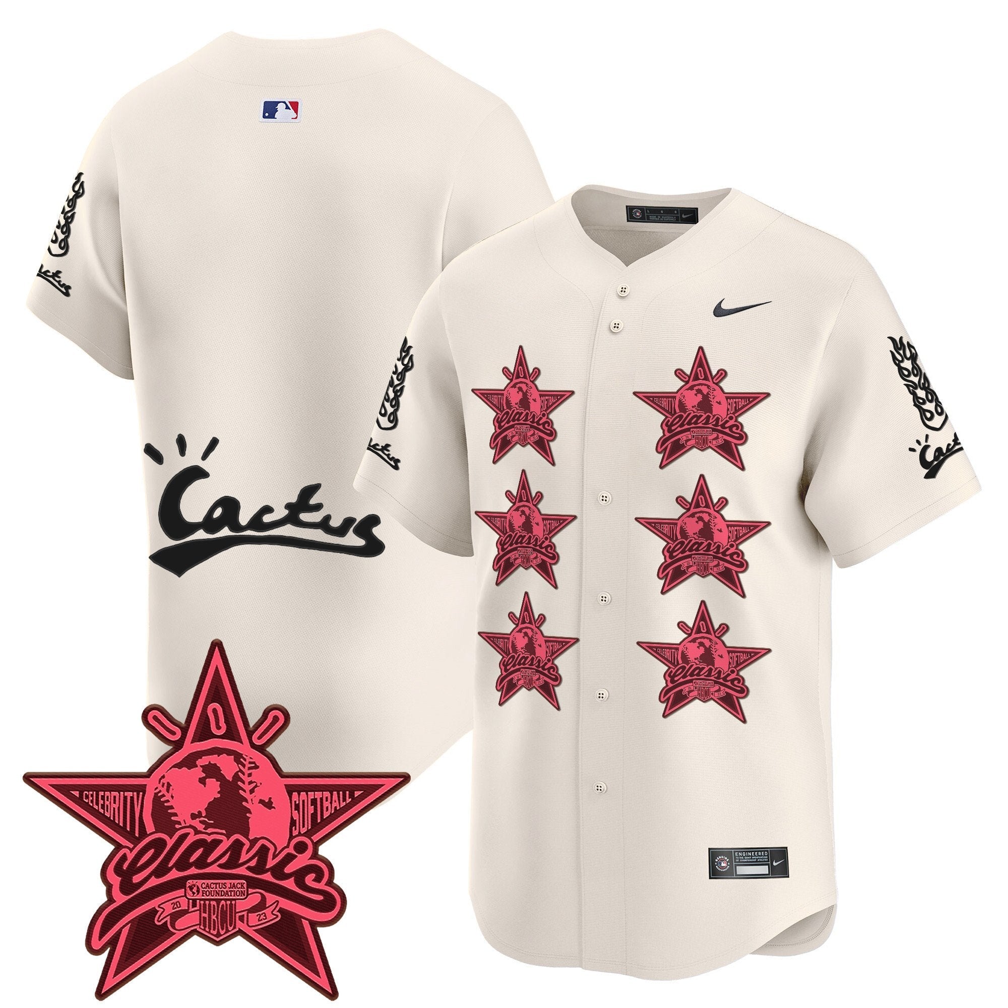 Men’s Houston Cactus Jack 2025 Vapor Premier Limited Jersey V2