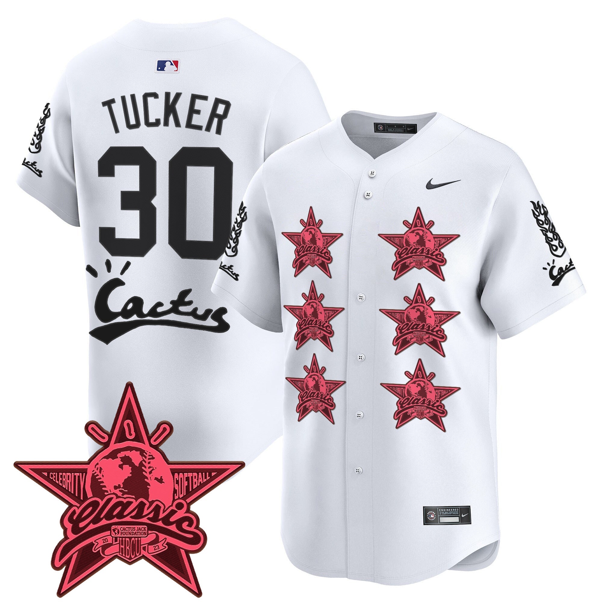 Men’s Houston Cactus Jack 2025 Vapor Premier Limited Jersey V2