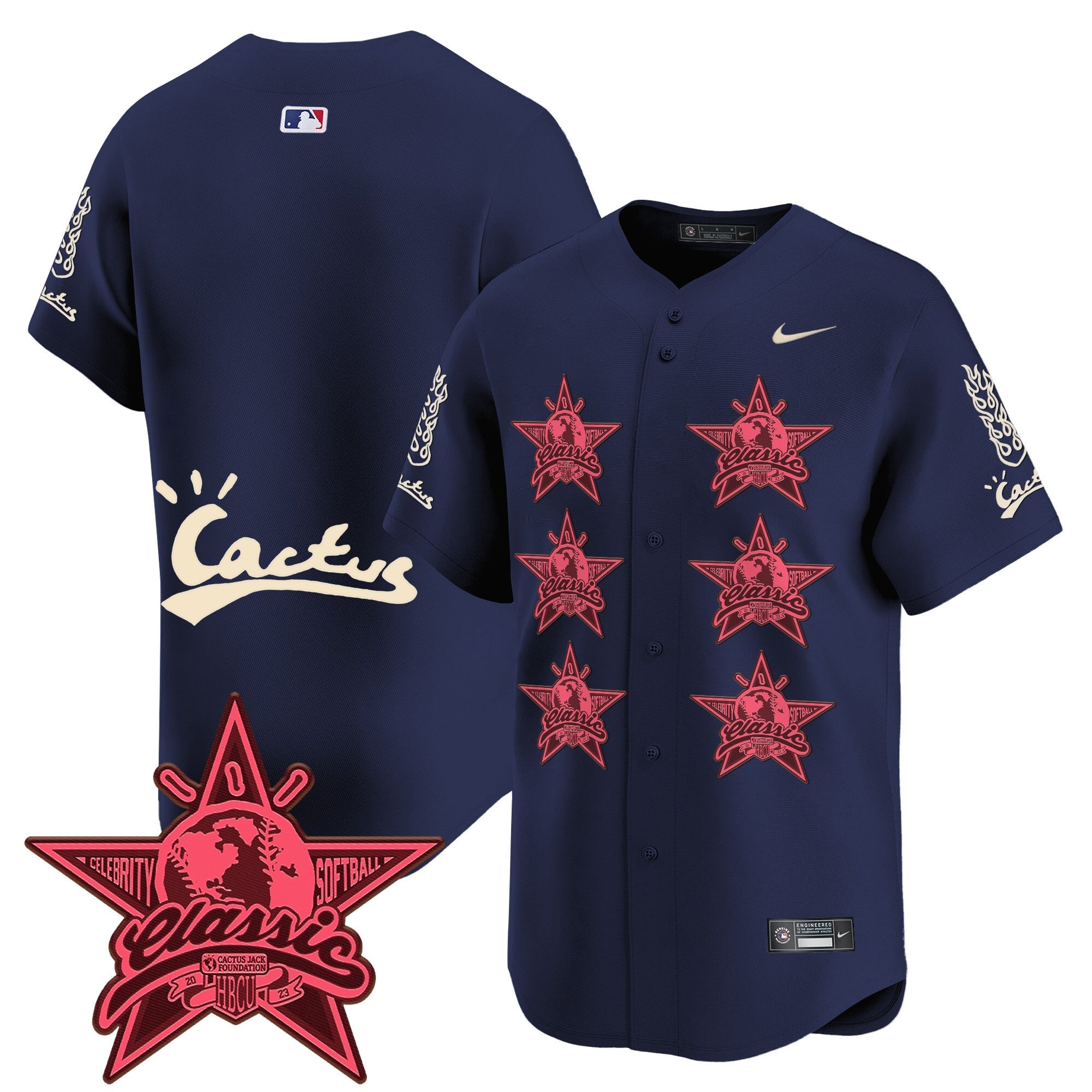 Men’s Houston Cactus Jack 2025 Vapor Premier Limited Jersey V2