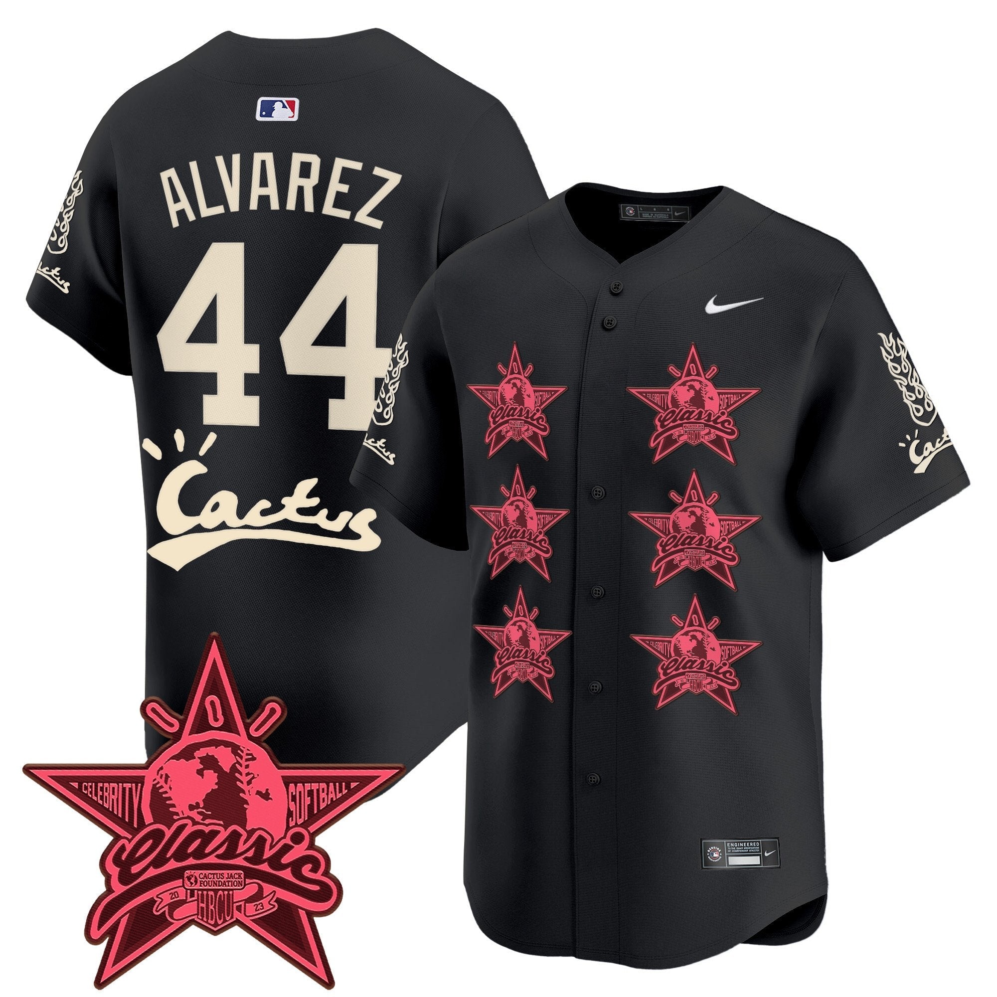 Men’s Houston Cactus Jack 2025 Vapor Premier Limited Jersey V2