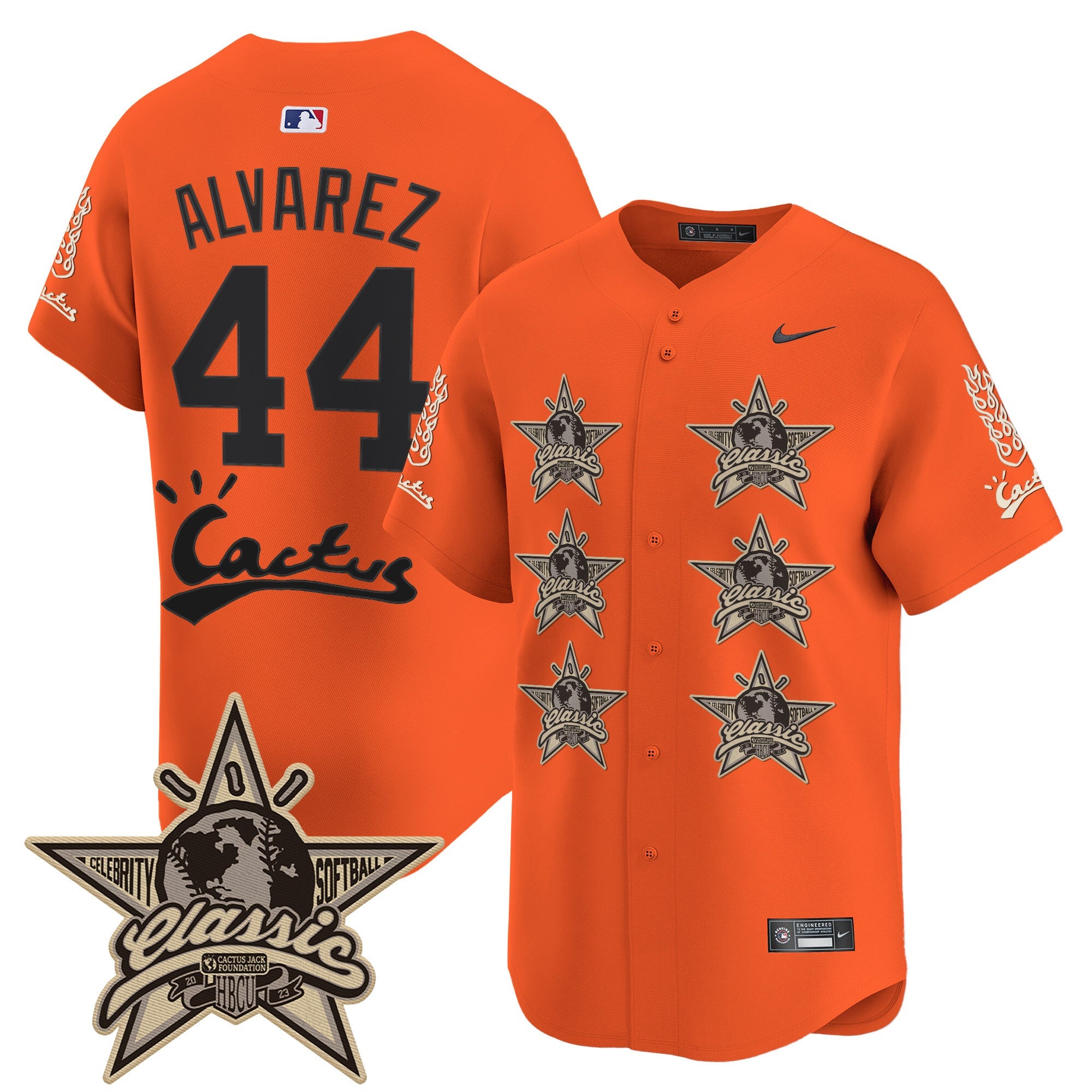 Men’s Houston Cactus Jack 2025 Vapor Premier Limited Jersey V2