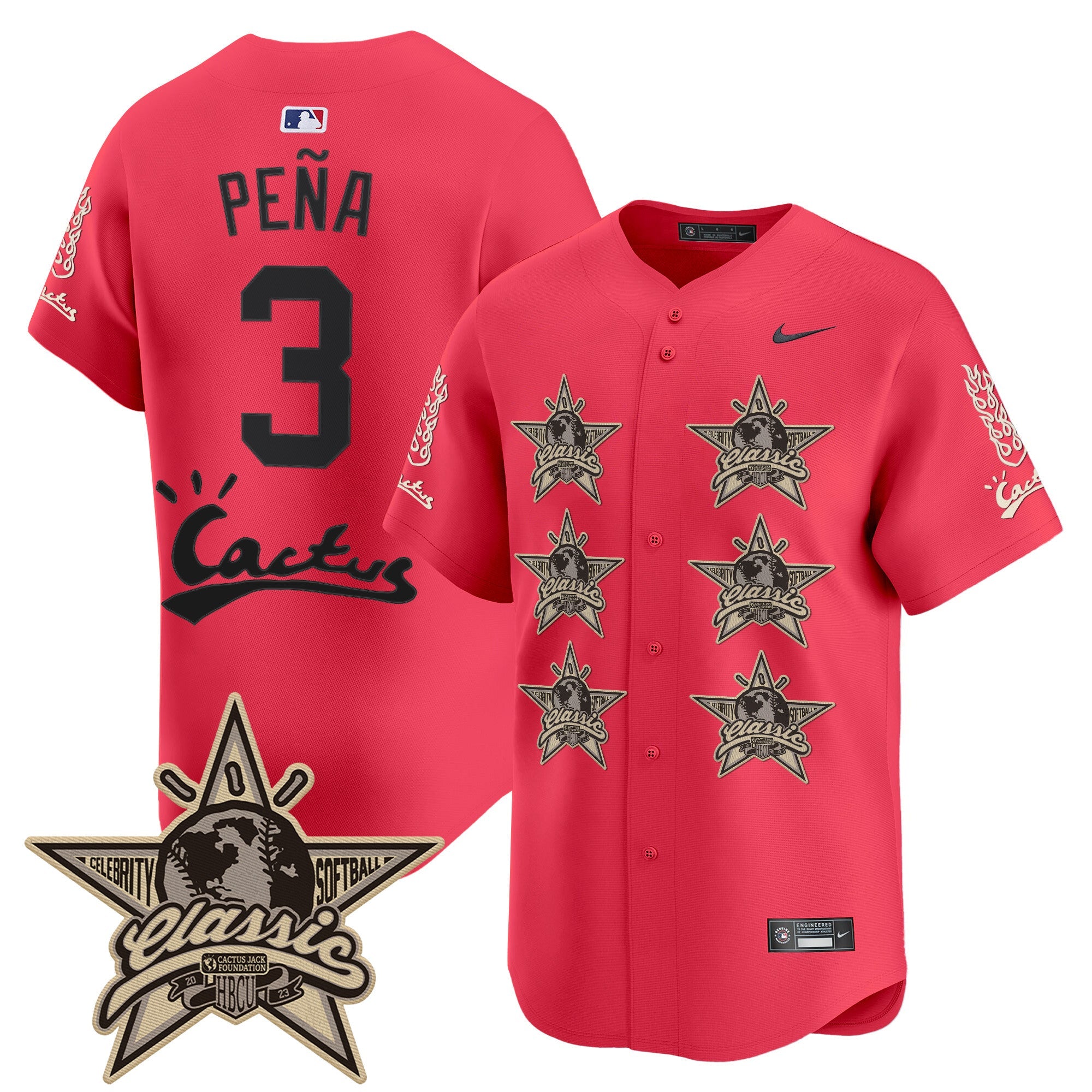Men’s Houston Cactus Jack 2025 Vapor Premier Limited Jersey V2