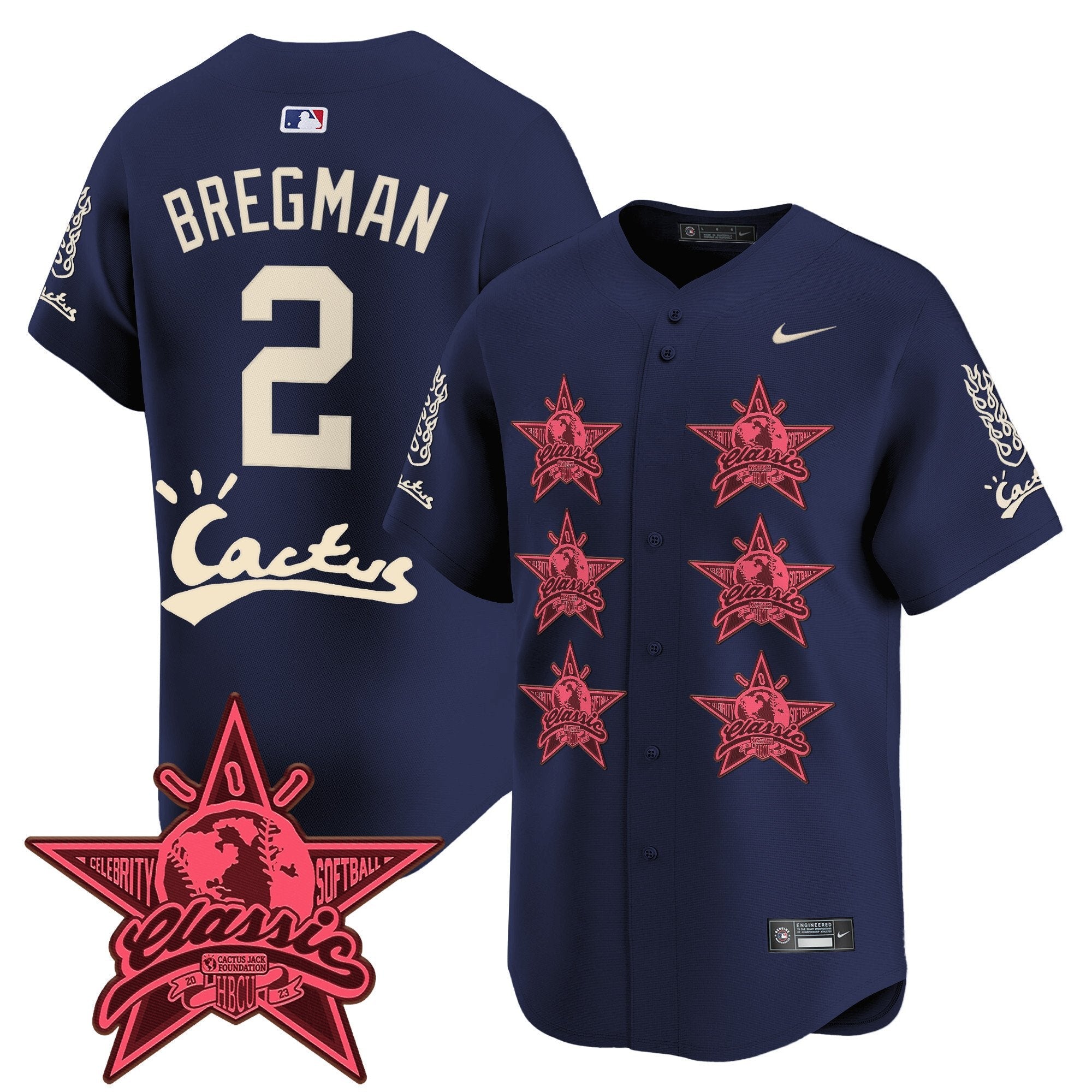 Men’s Houston Cactus Jack 2025 Vapor Premier Limited Jersey V2