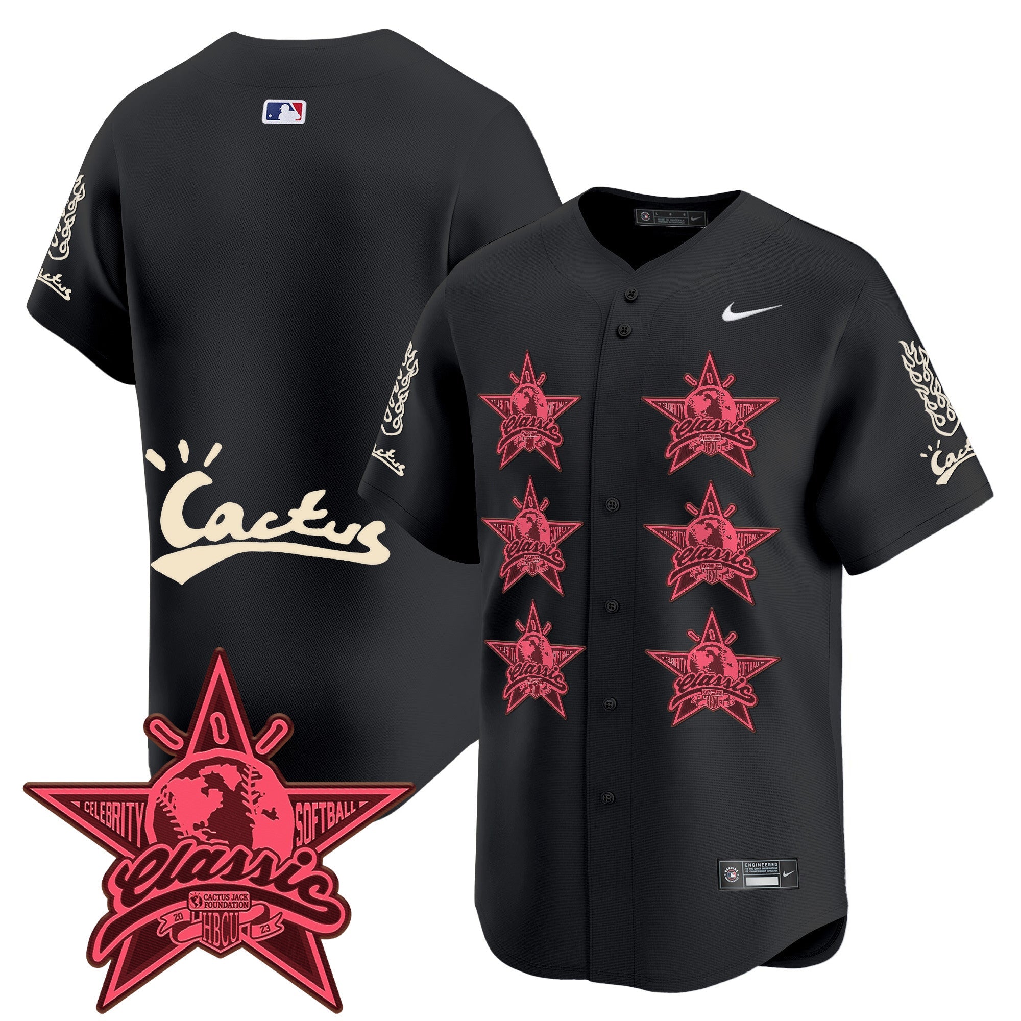 Men’s Houston Cactus Jack 2025 Vapor Premier Limited Jersey V2