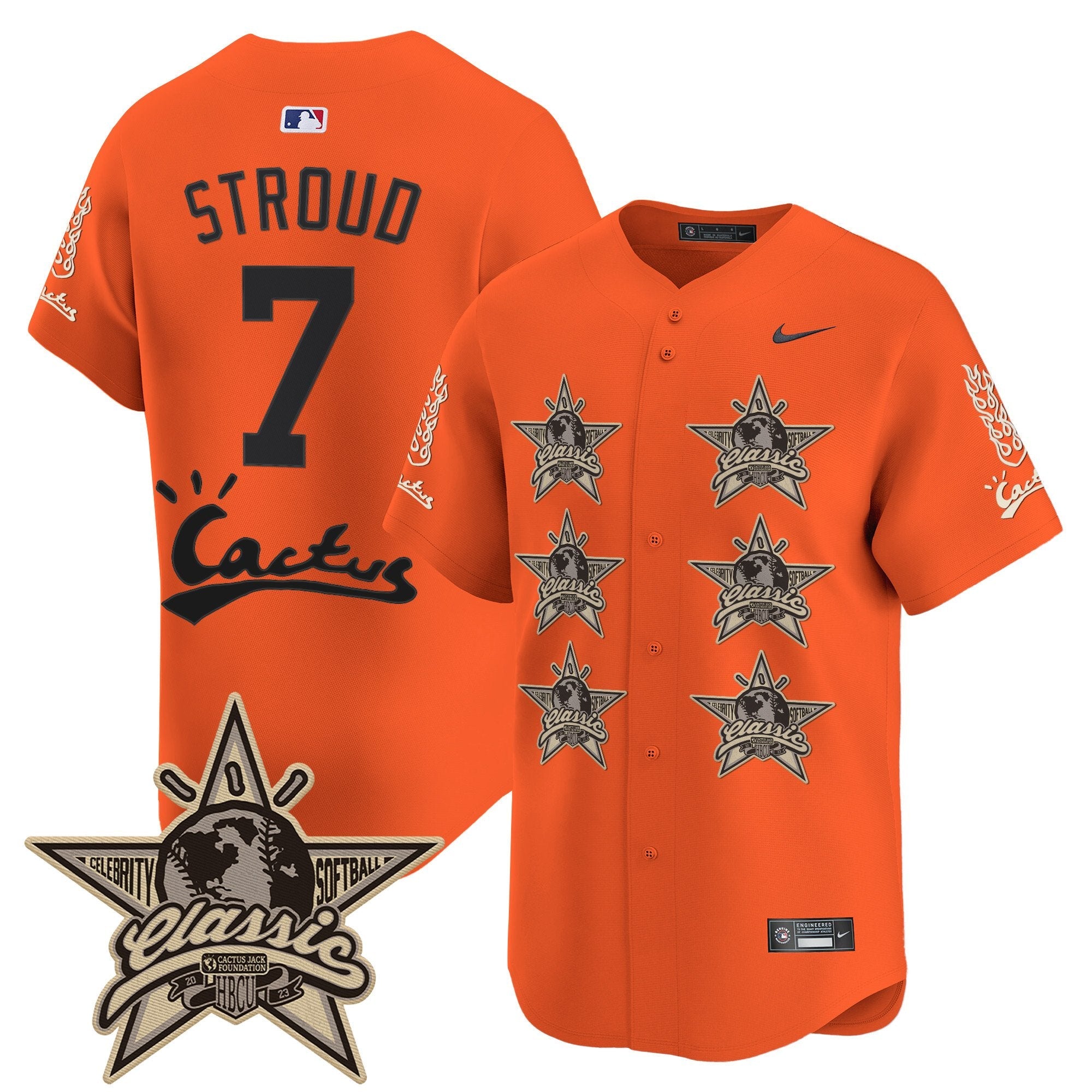 Men’s Houston Cactus Jack 2025 Vapor Premier Limited Jersey V2