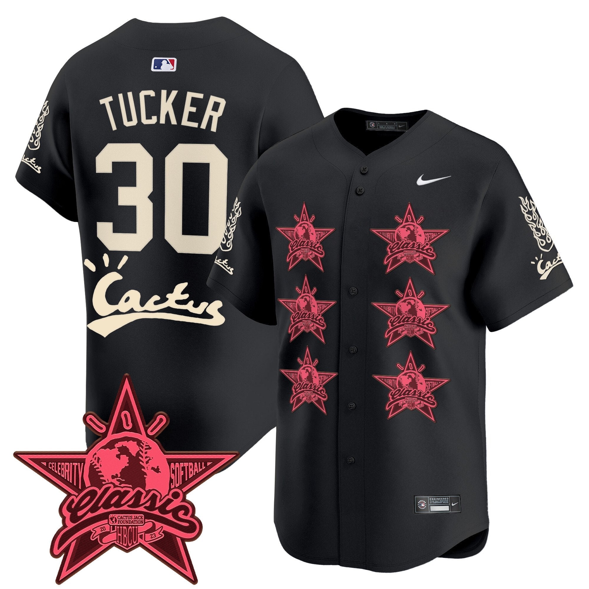 Men’s Houston Cactus Jack 2025 Vapor Premier Limited Jersey V2
