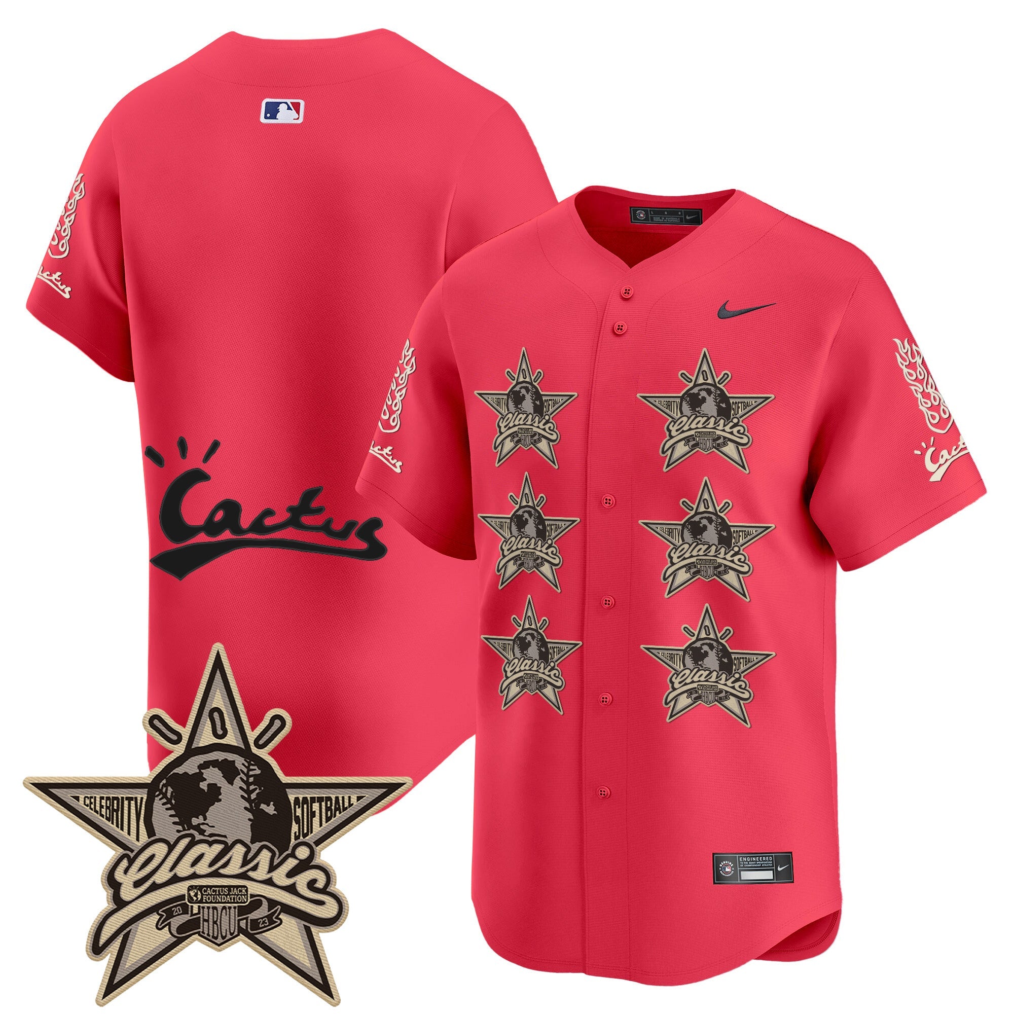 Men’s Houston Cactus Jack 2025 Vapor Premier Limited Jersey V2