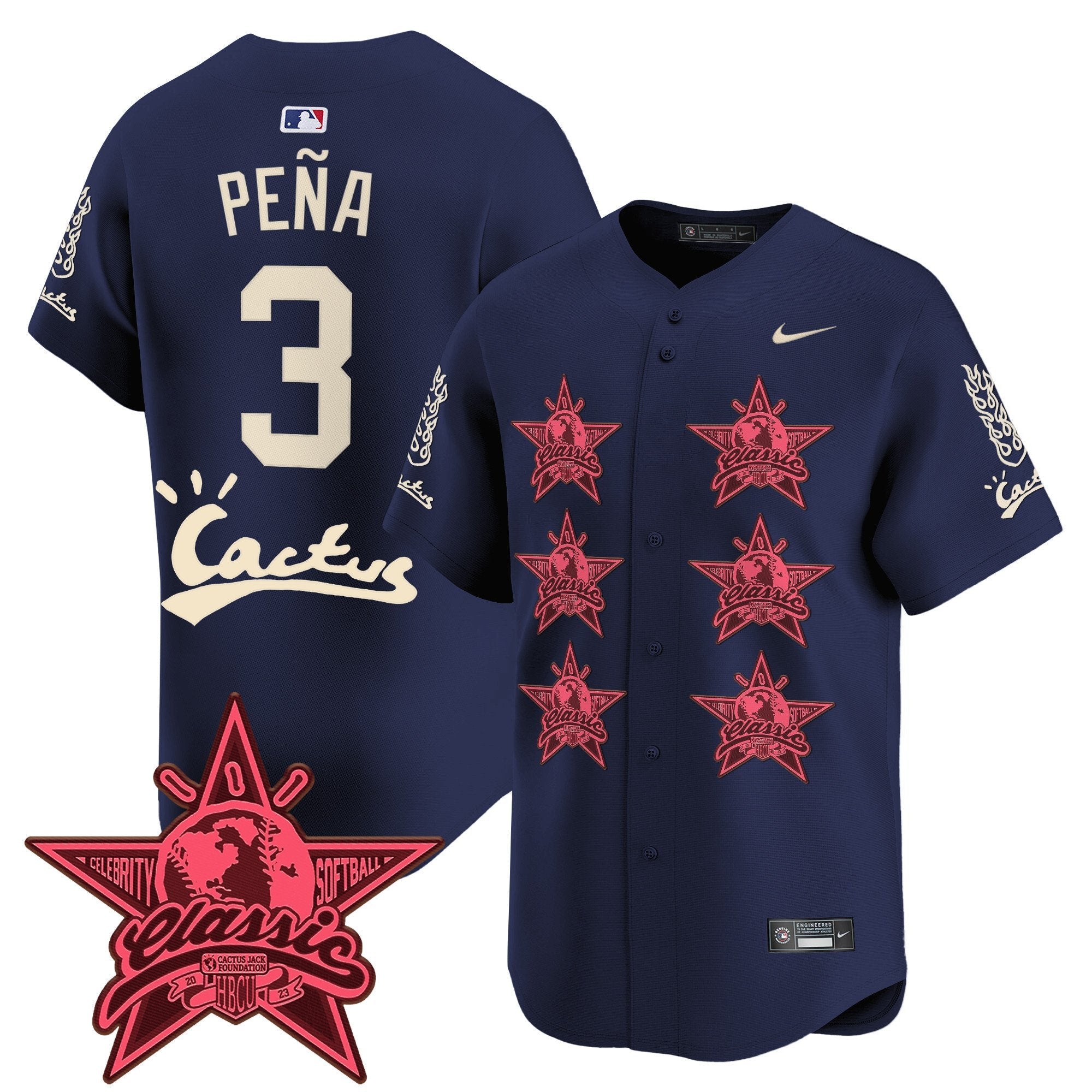 Men’s Houston Cactus Jack 2025 Vapor Premier Limited Jersey V2