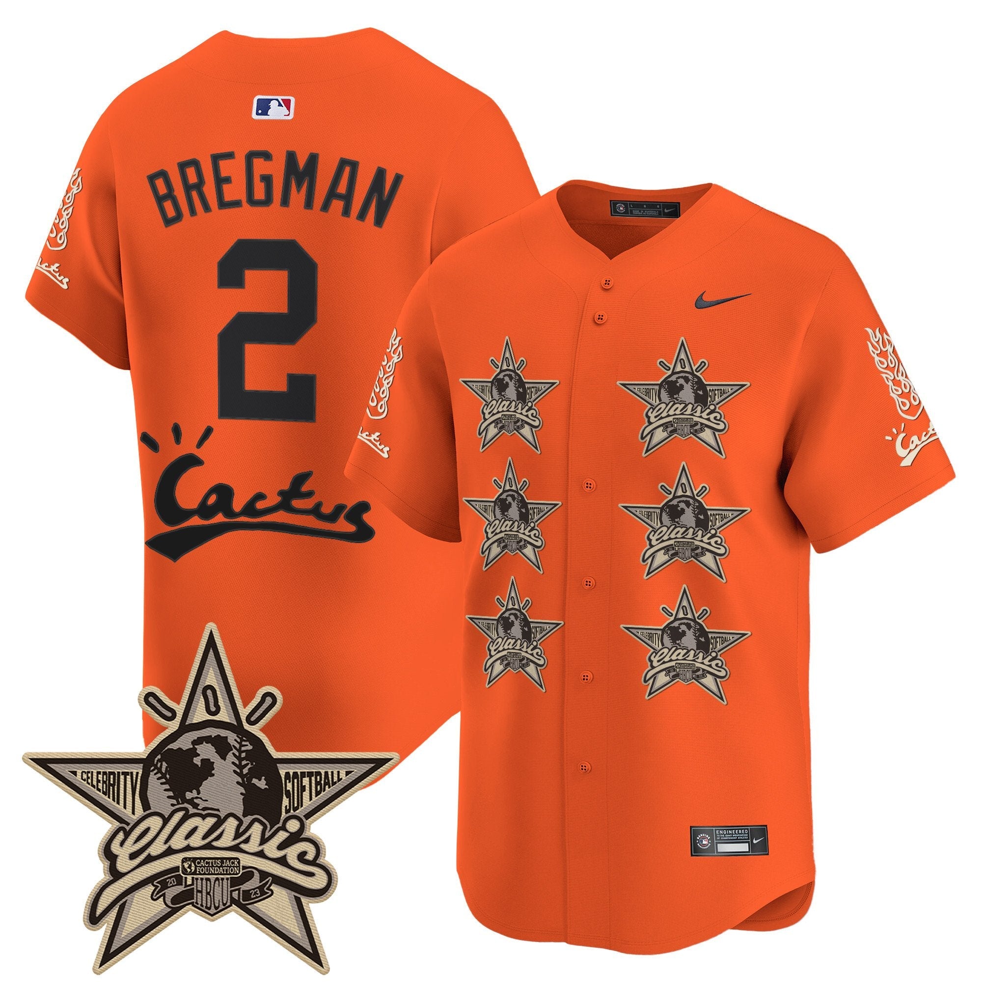 Men’s Houston Cactus Jack 2025 Vapor Premier Limited Jersey V2