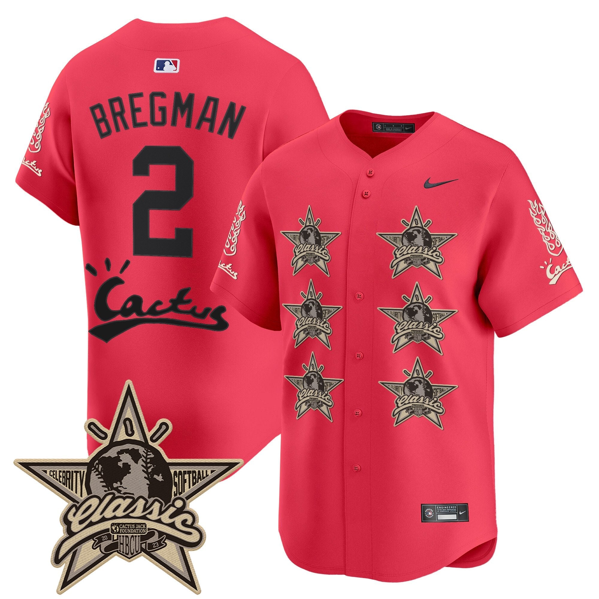 Men’s Houston Cactus Jack 2025 Vapor Premier Limited Jersey V2