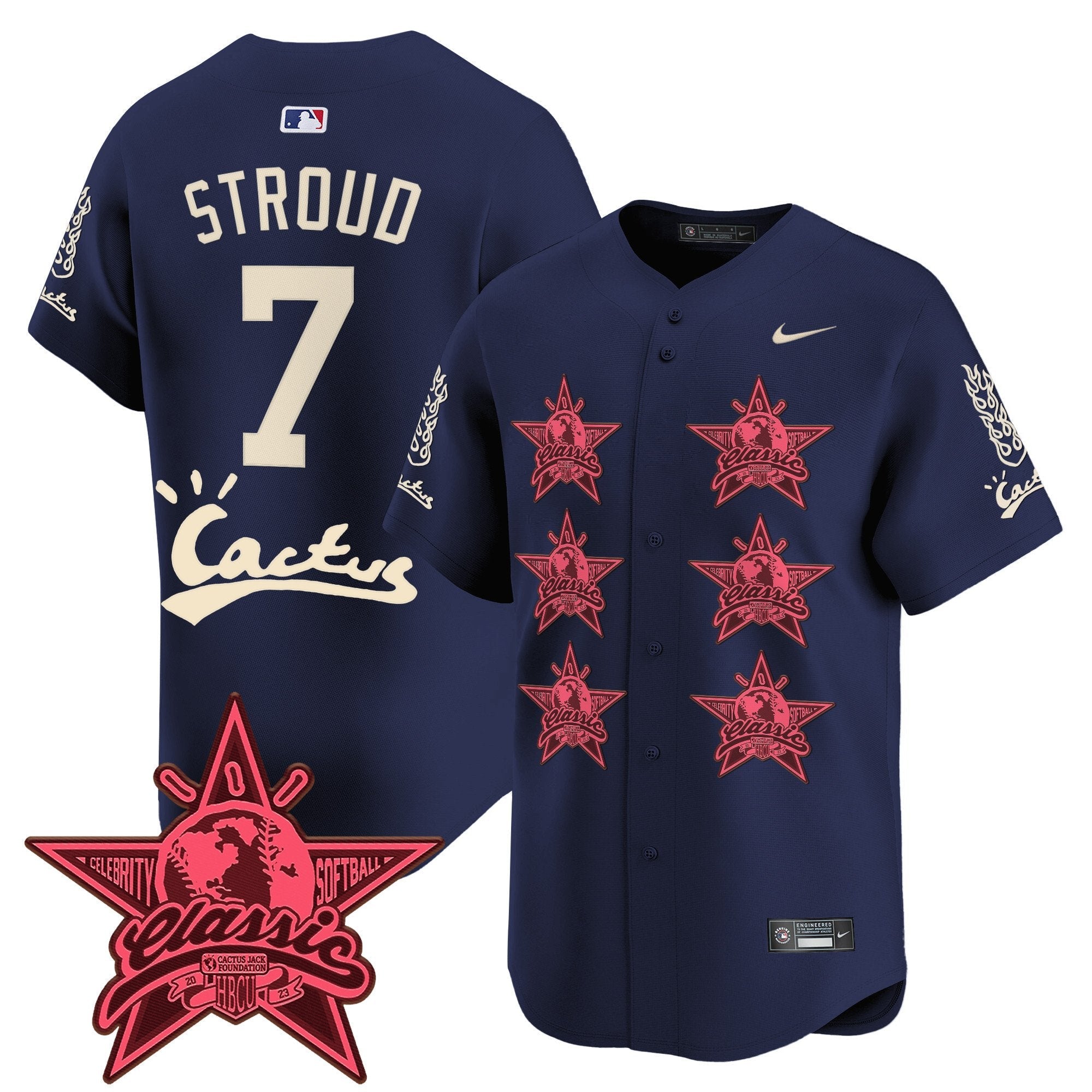 Men’s Houston Cactus Jack 2025 Vapor Premier Limited Jersey V2