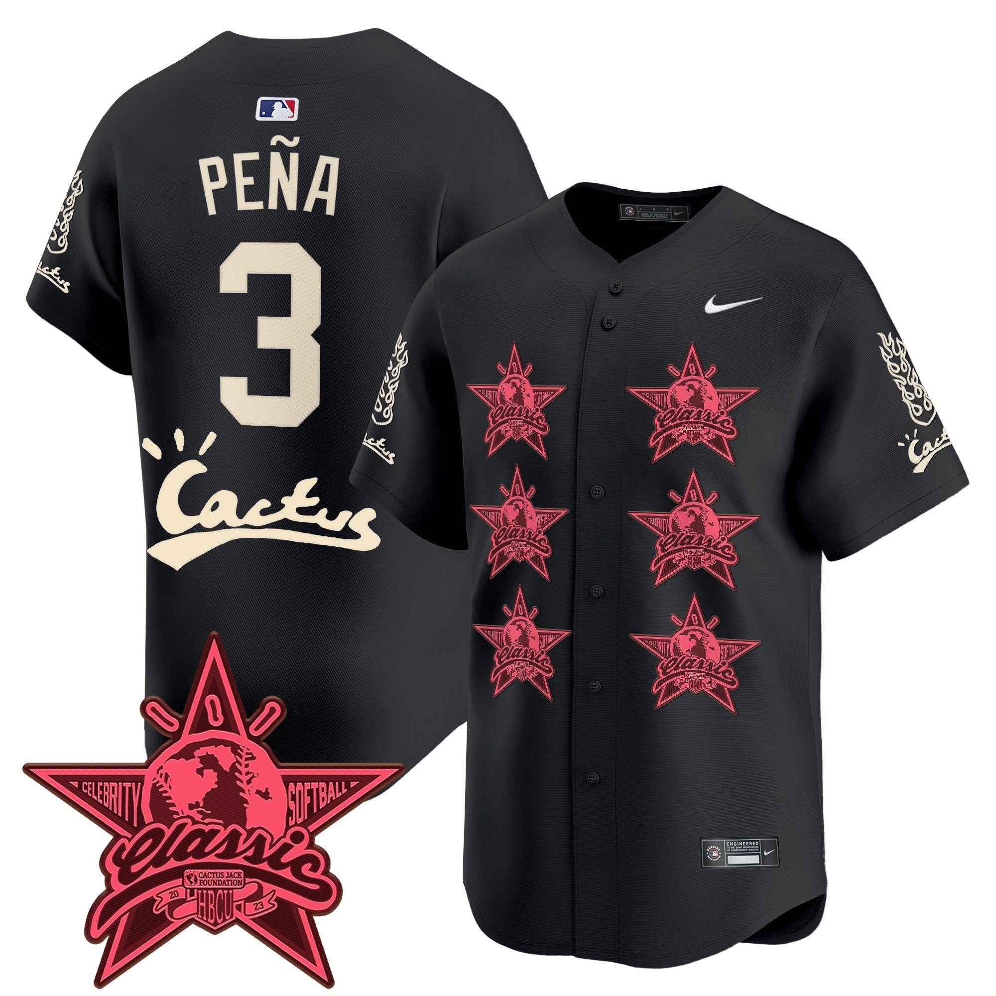 Men’s Houston Cactus Jack 2025 Vapor Premier Limited Jersey V2