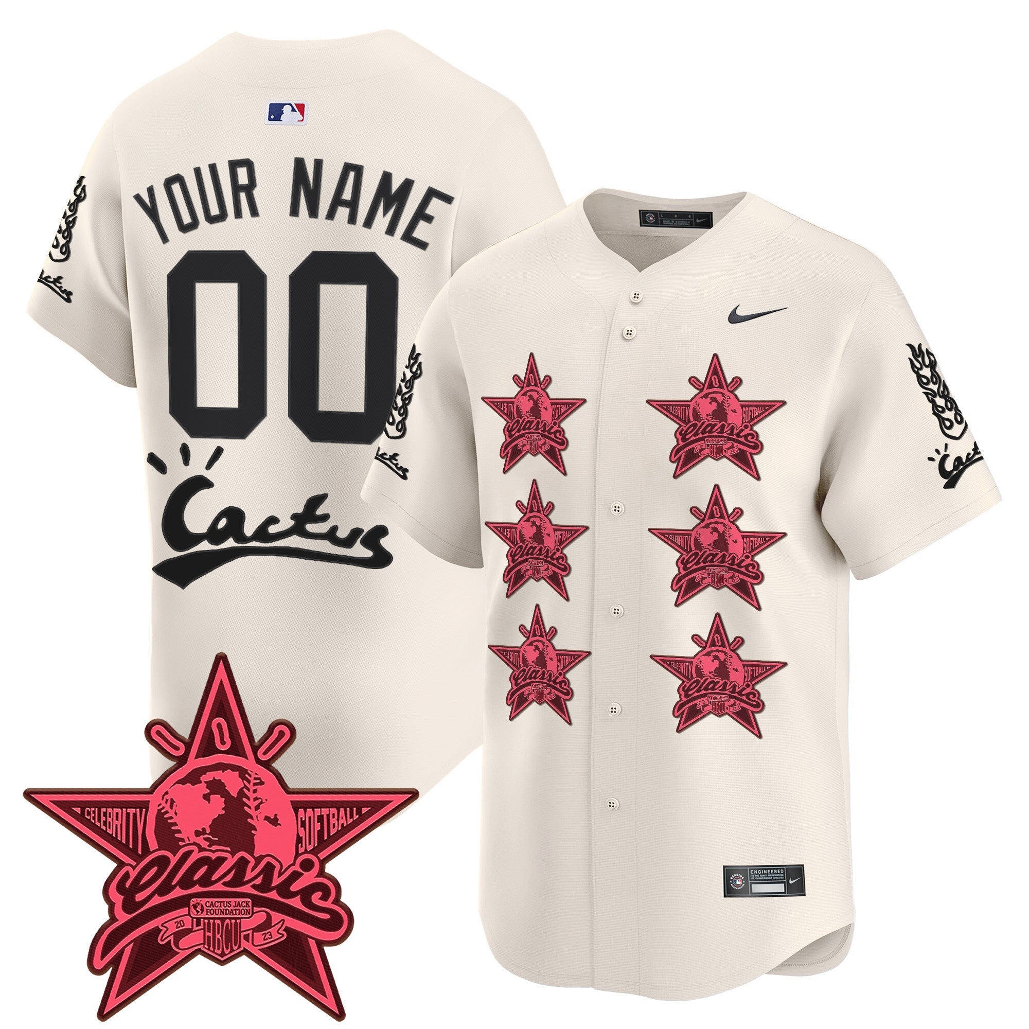Houston Cactus Jack 2025 Vapor Premier Limited Custom Jersey V2