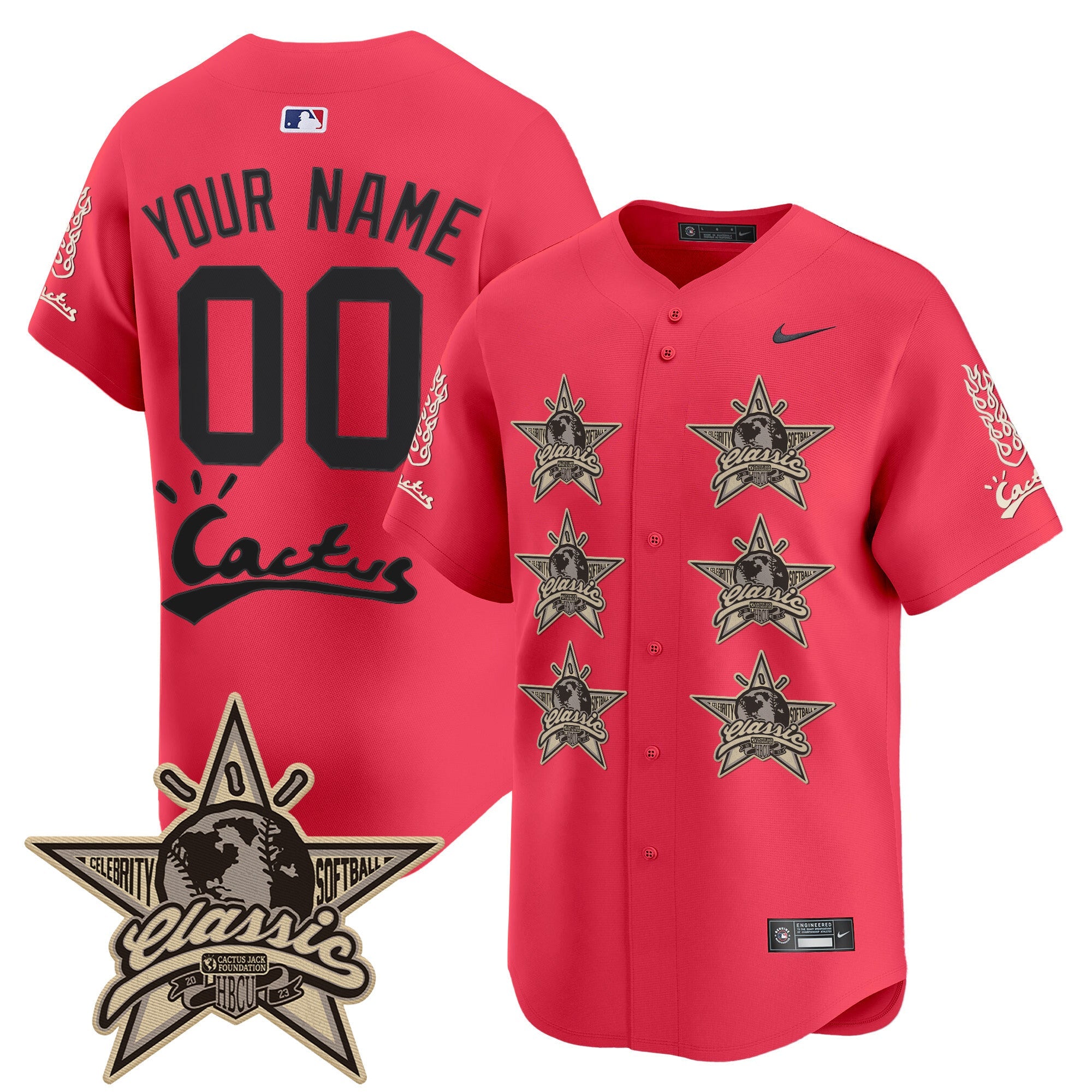 Houston Cactus Jack 2025 Vapor Premier Limited Custom Jersey V2