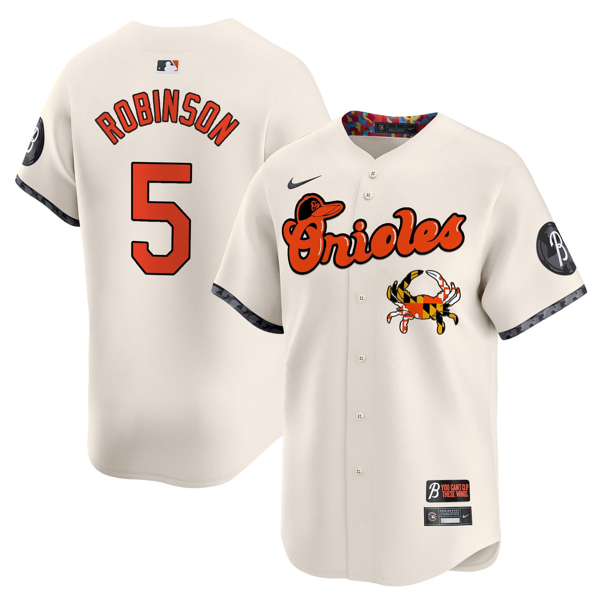 Men’s Baltimore Maryland Blue Crab Vapor Premier Limited Jersey