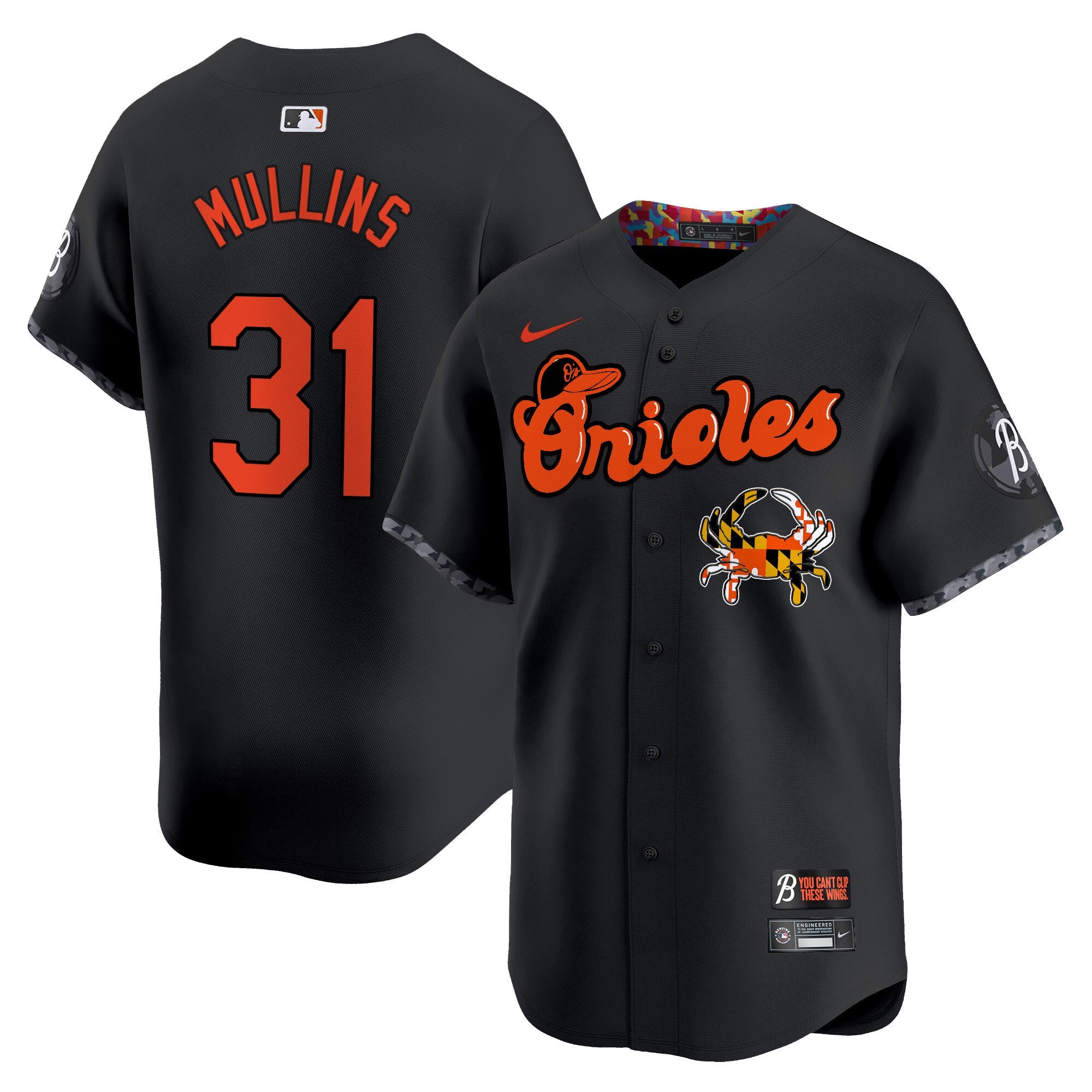 Men’s Baltimore Maryland Blue Crab Vapor Premier Limited Jersey