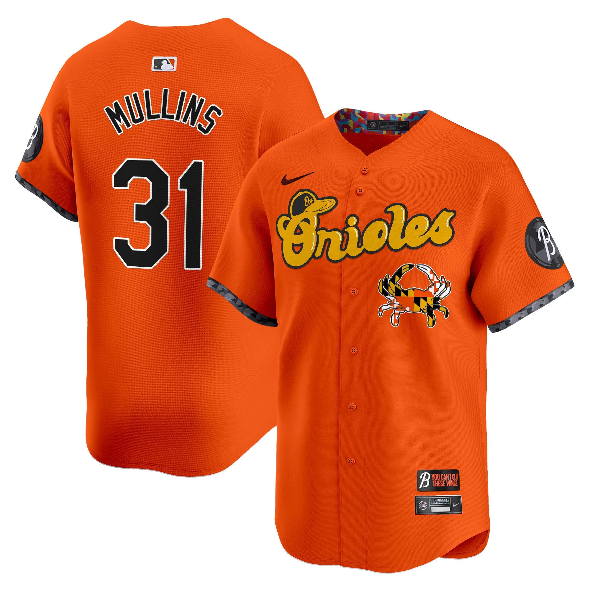 Men’s Baltimore Maryland Blue Crab Vapor Premier Limited Jersey