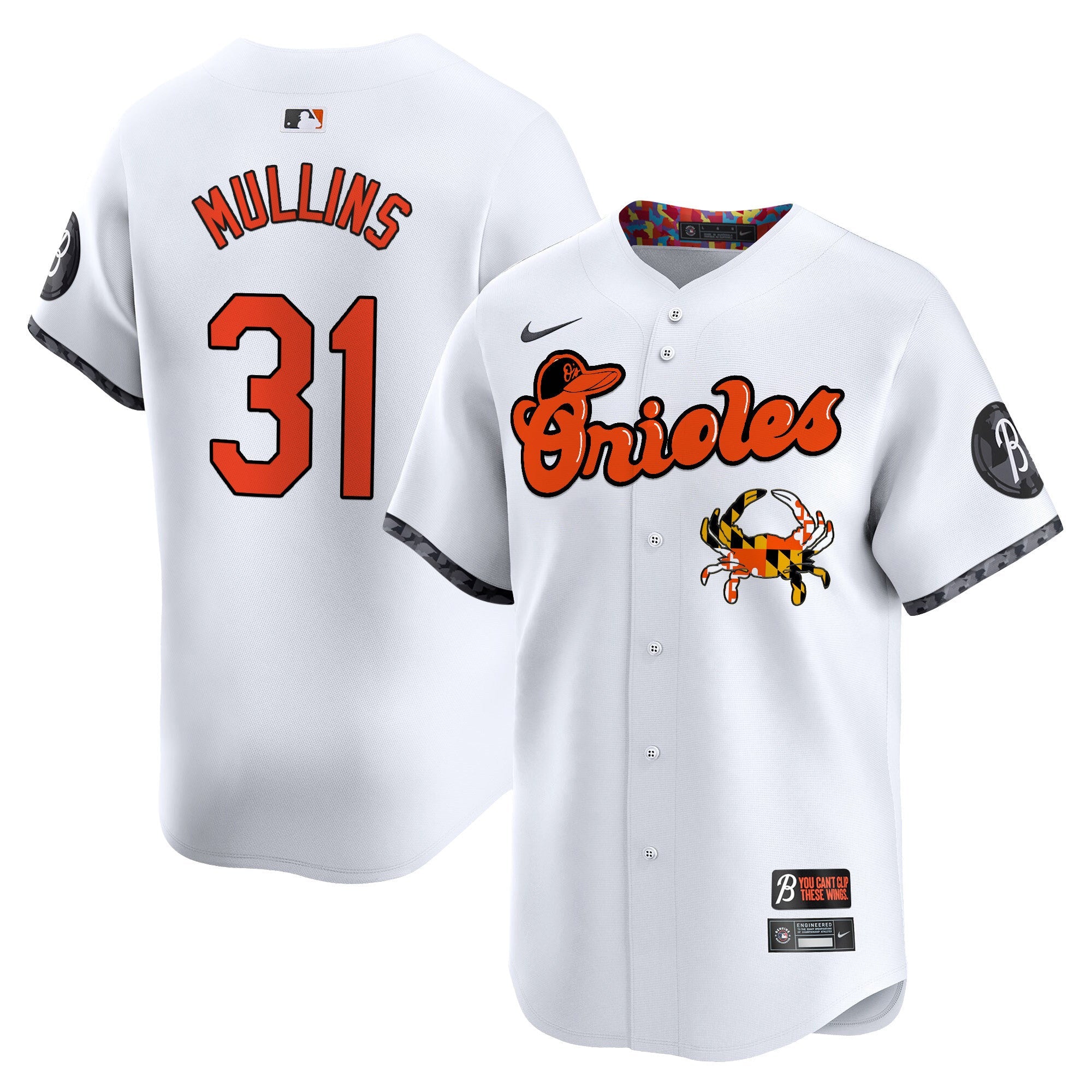 Men’s Baltimore Maryland Blue Crab Vapor Premier Limited Jersey