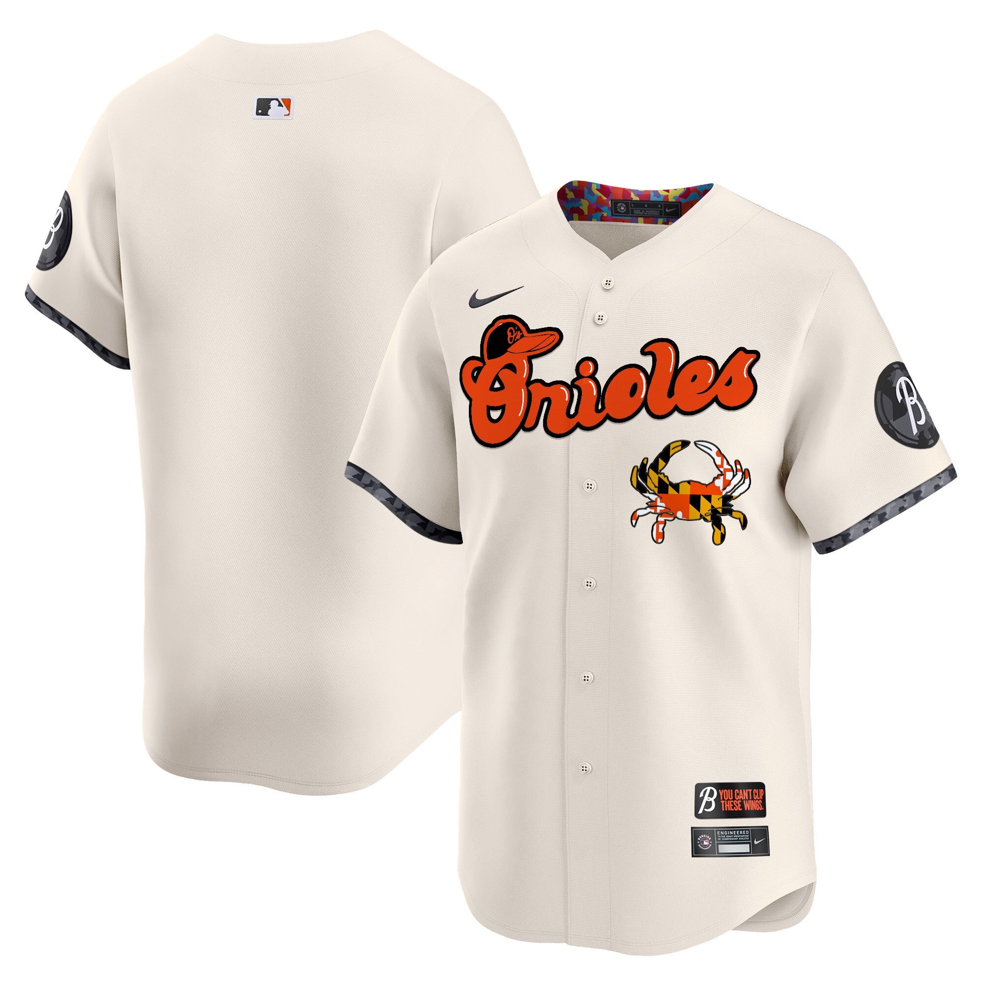 Men’s Baltimore Maryland Blue Crab Vapor Premier Limited Jersey