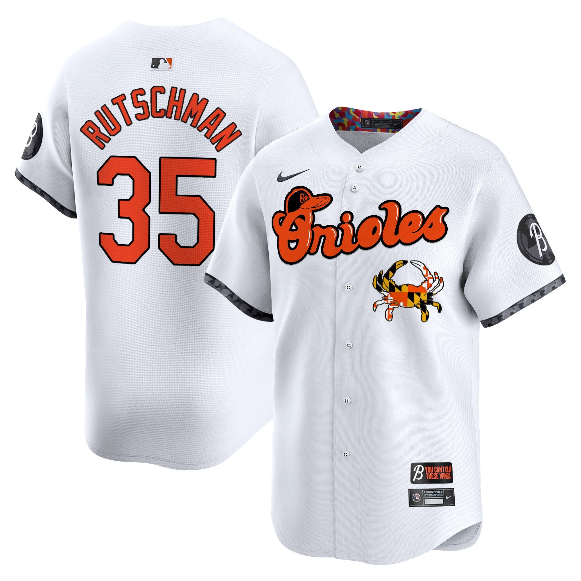 Men’s Baltimore Maryland Blue Crab Vapor Premier Limited Jersey