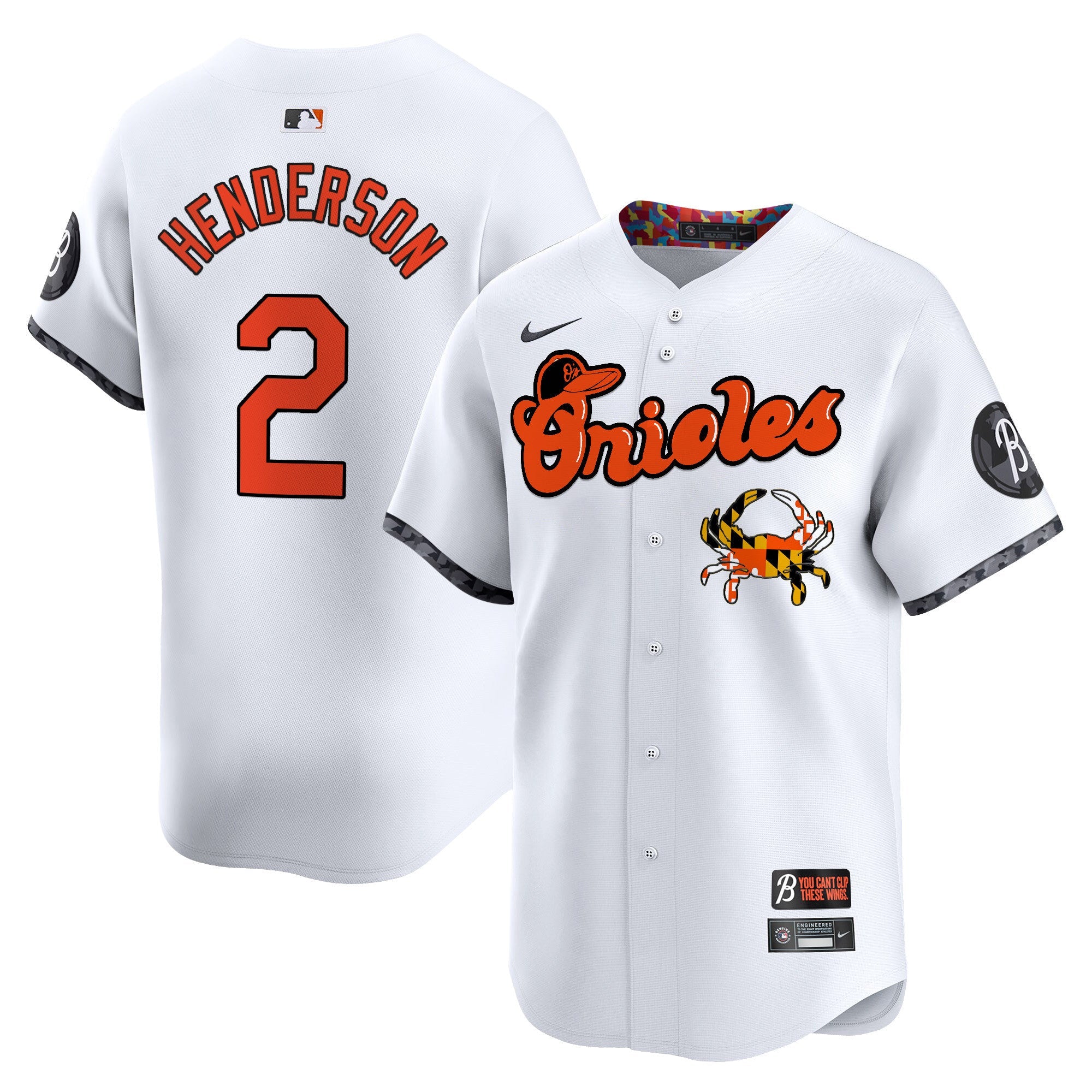 Men’s Baltimore Maryland Blue Crab Vapor Premier Limited Jersey