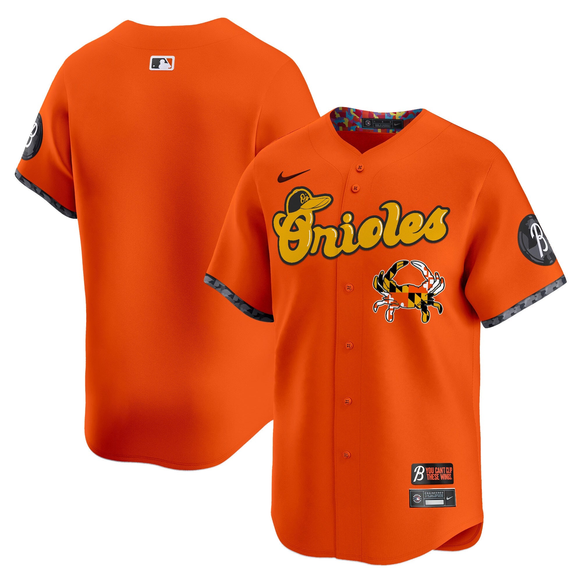 Men’s Baltimore Maryland Blue Crab Vapor Premier Limited Jersey