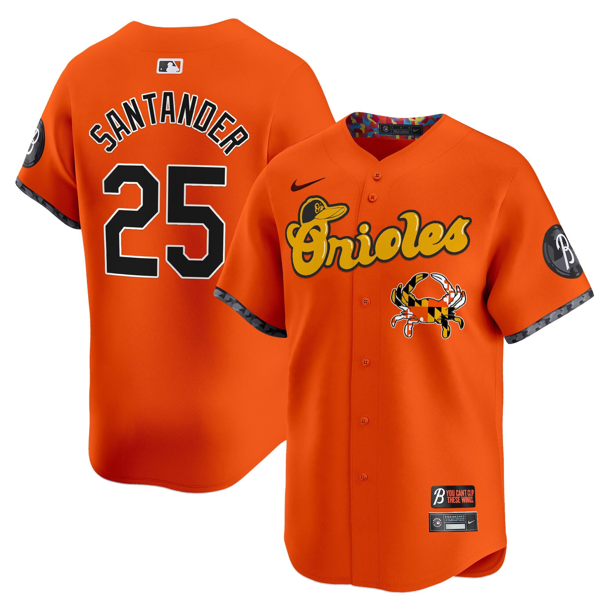 Men’s Baltimore Maryland Blue Crab Vapor Premier Limited Jersey